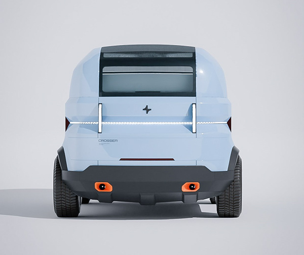 CROSSER V2，amphibious design，coastal traffic，Intelligent Transportation ，