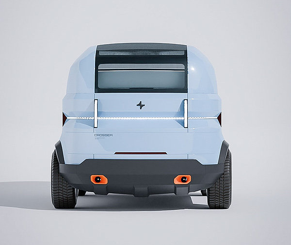 CROSSER V2，amphibious design，coastal traffic，Intelligent Transportation ，