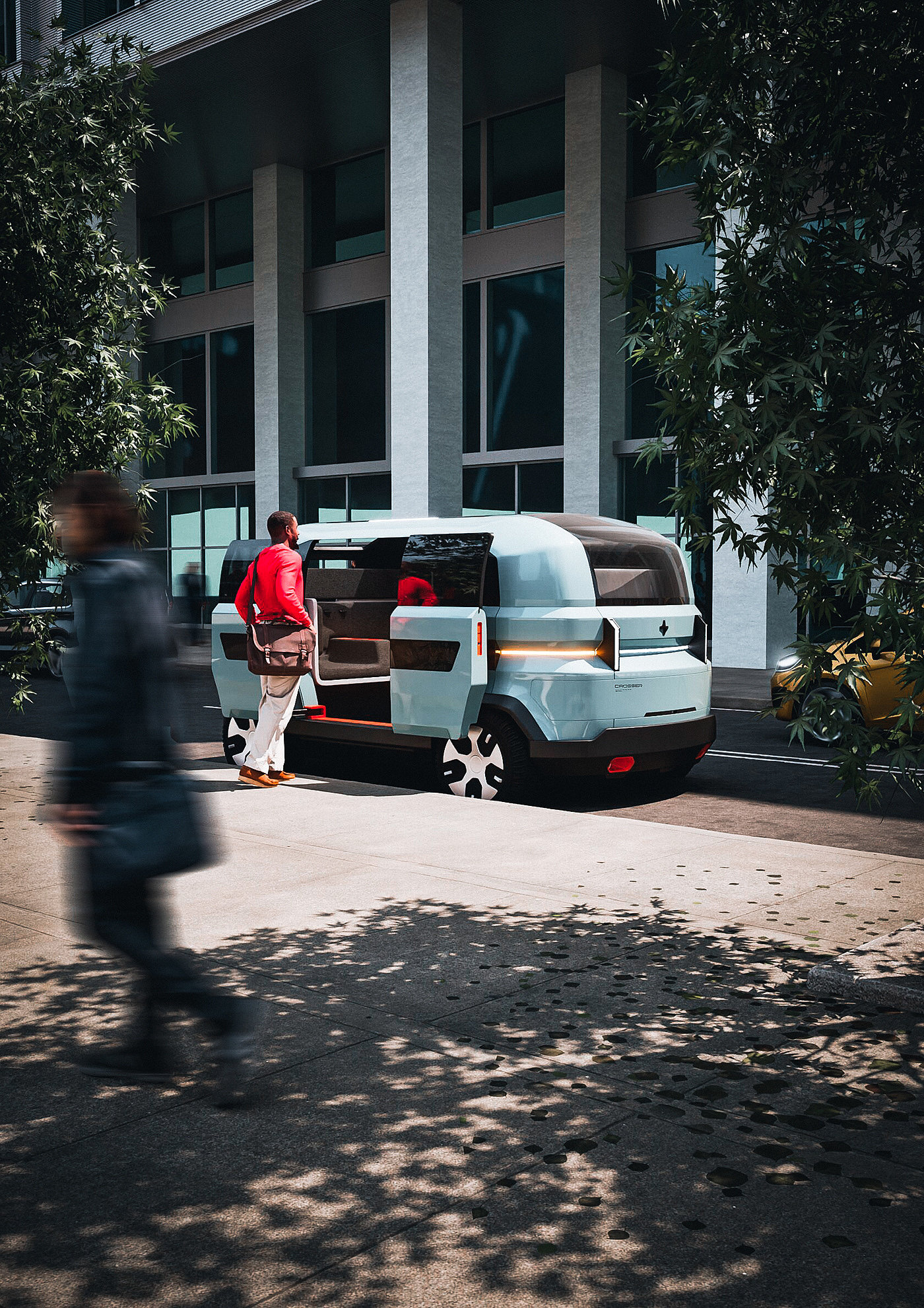 CROSSER V2，amphibious design，coastal traffic，Intelligent Transportation ，