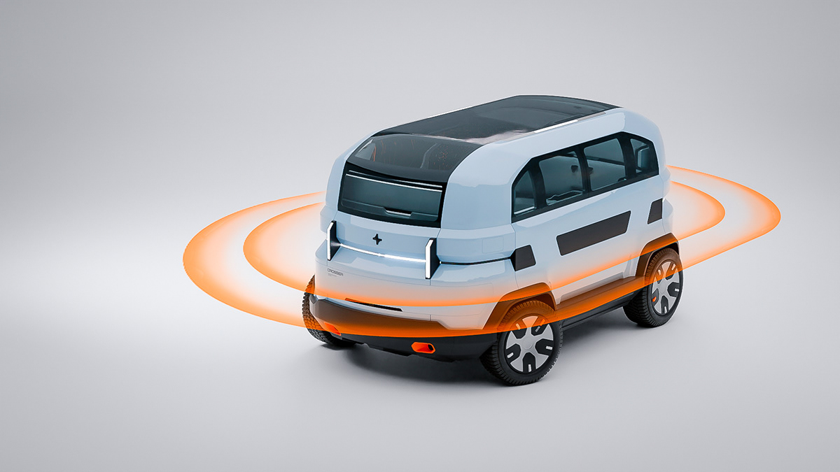 CROSSER V2，amphibious design，coastal traffic，Intelligent Transportation ，