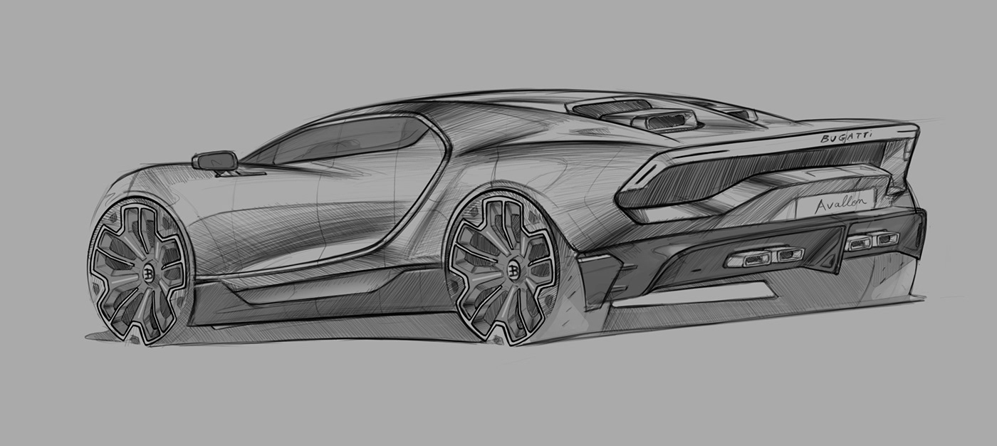 Bugatti Avallon，Sports car，luxurious，High performance，