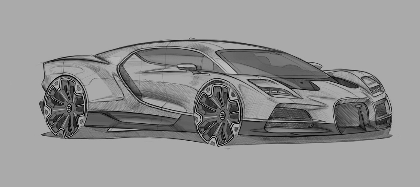 Bugatti Avallon，Sports car，luxurious，High performance，