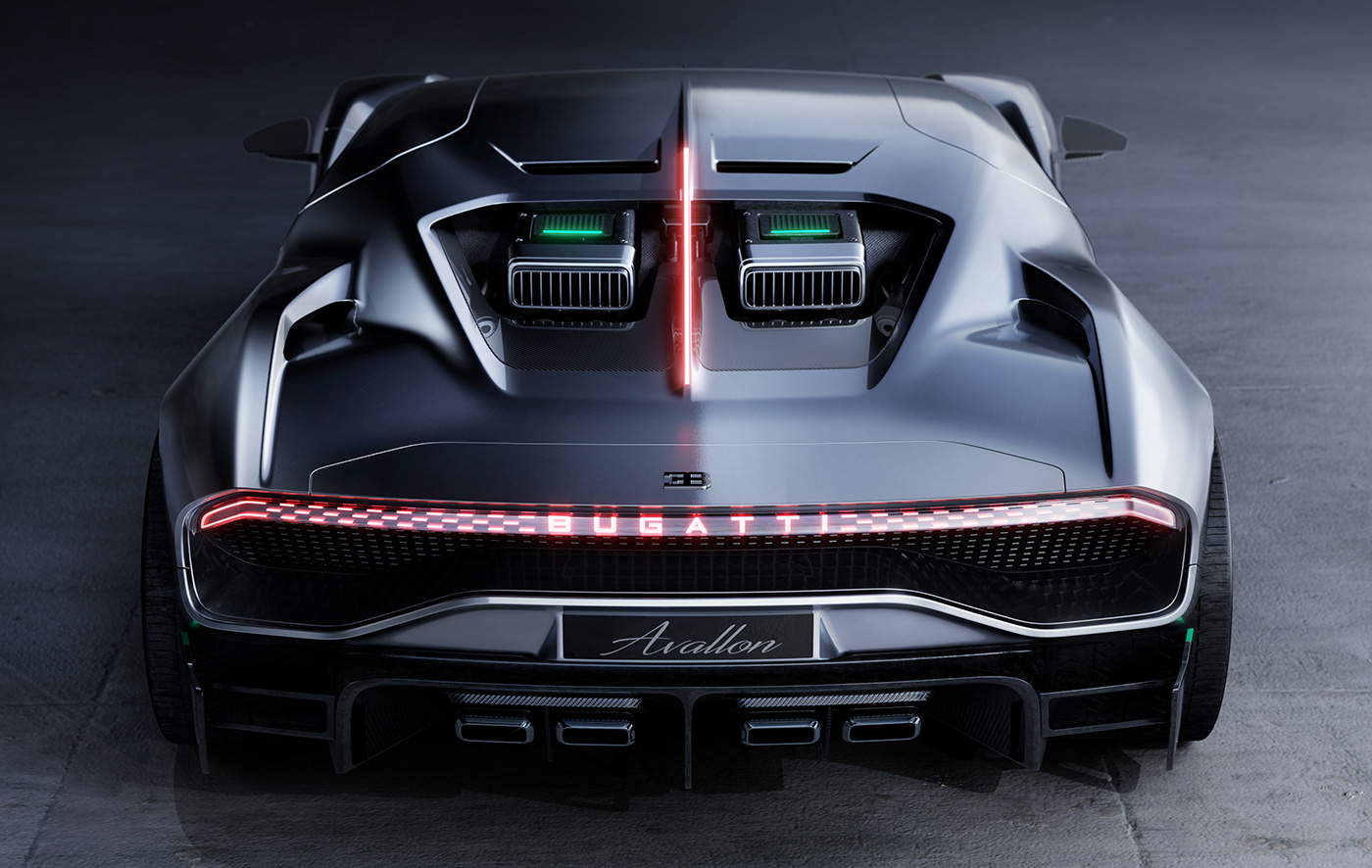 Bugatti Avallon，Sports car，luxurious，High performance，