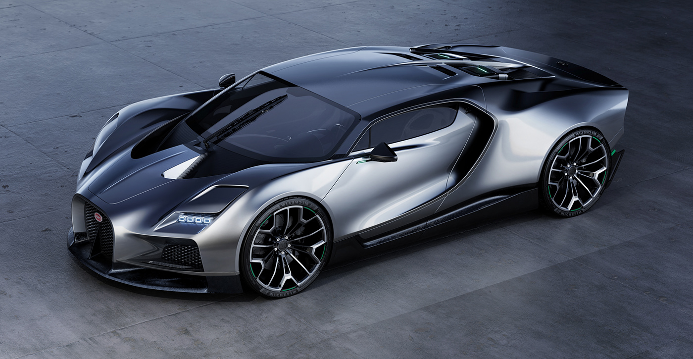 Bugatti Avallon，Sports car，luxurious，High performance，