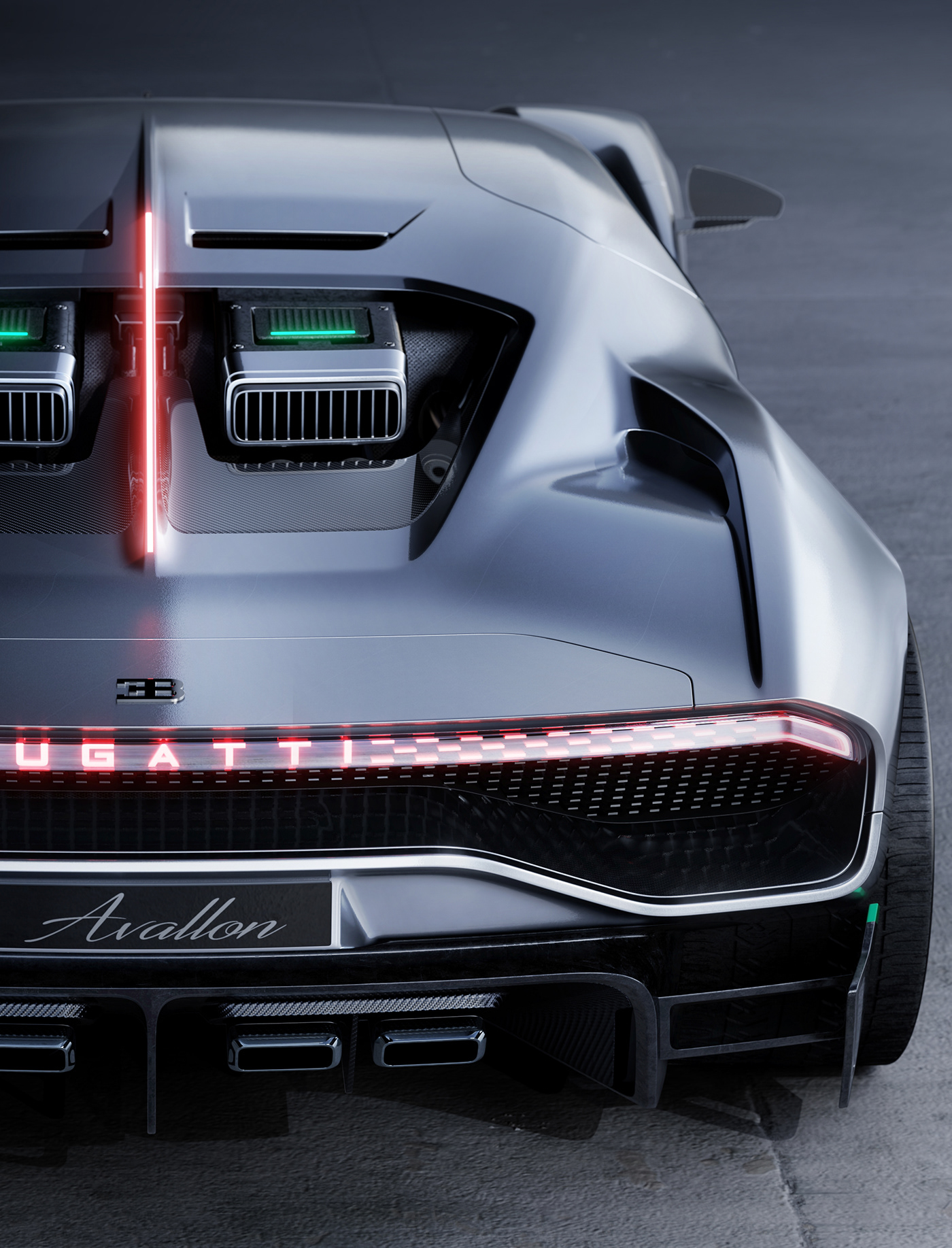 Bugatti Avallon，Sports car，luxurious，High performance，