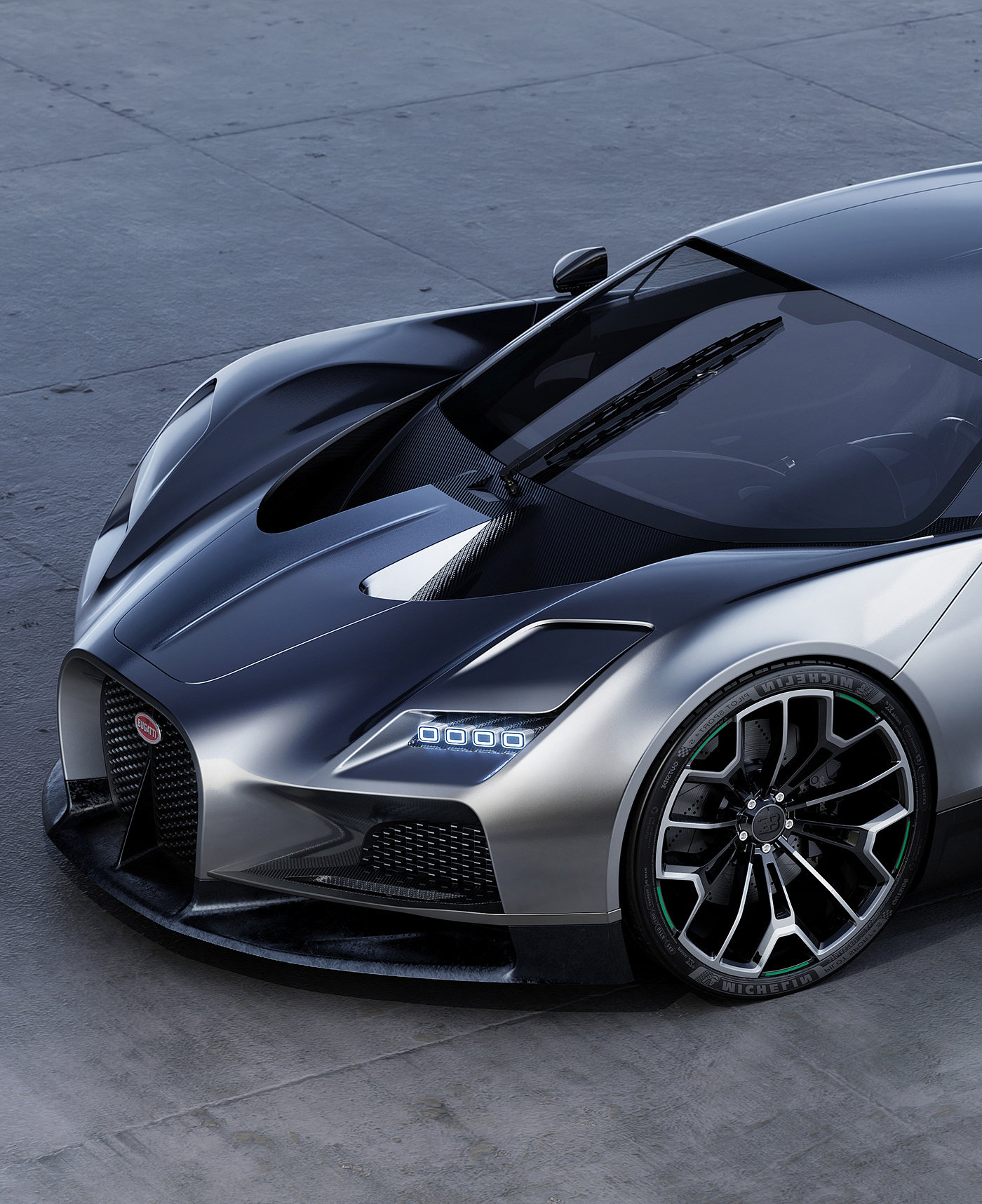 Bugatti Avallon，Sports car，luxurious，High performance，