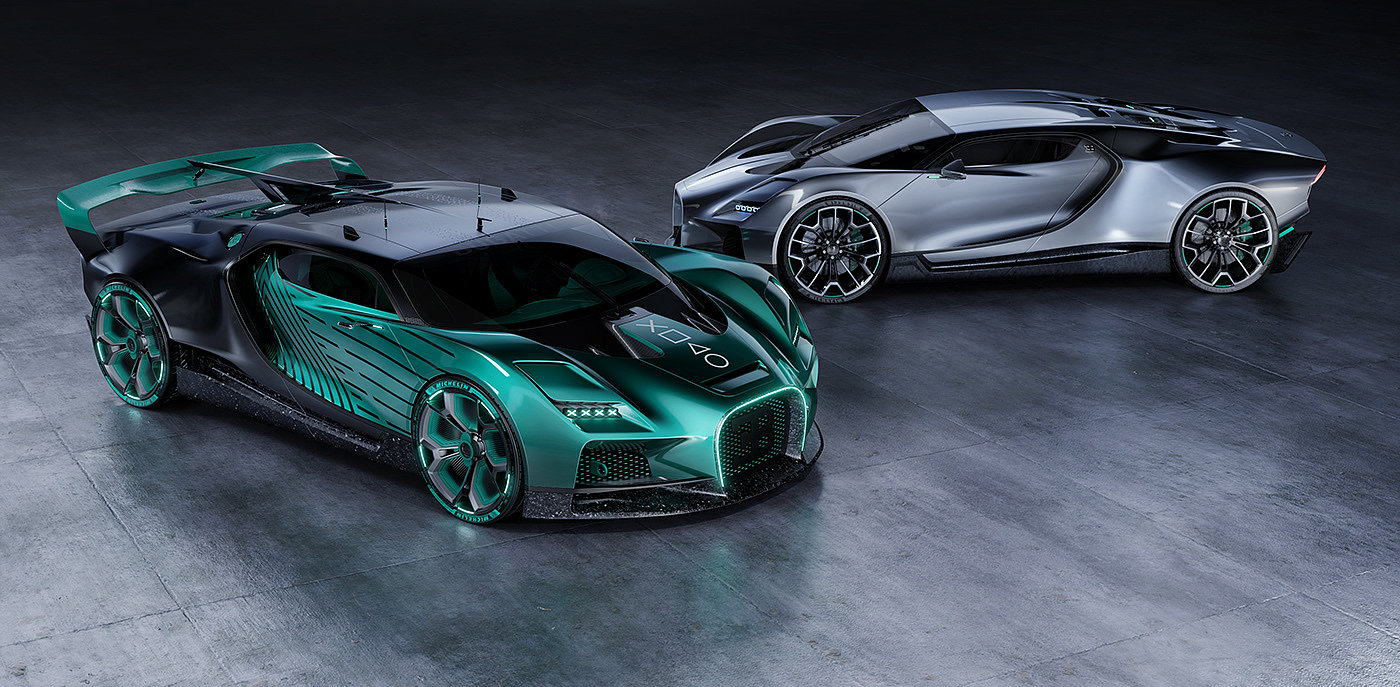 Bugatti Avallon，Sports car，luxurious，High performance，