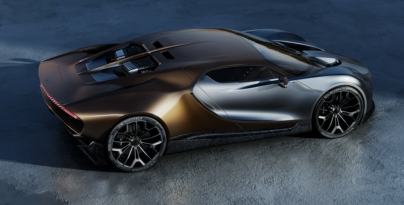 Bugatti Avallon，Sports car，luxurious，High performance，