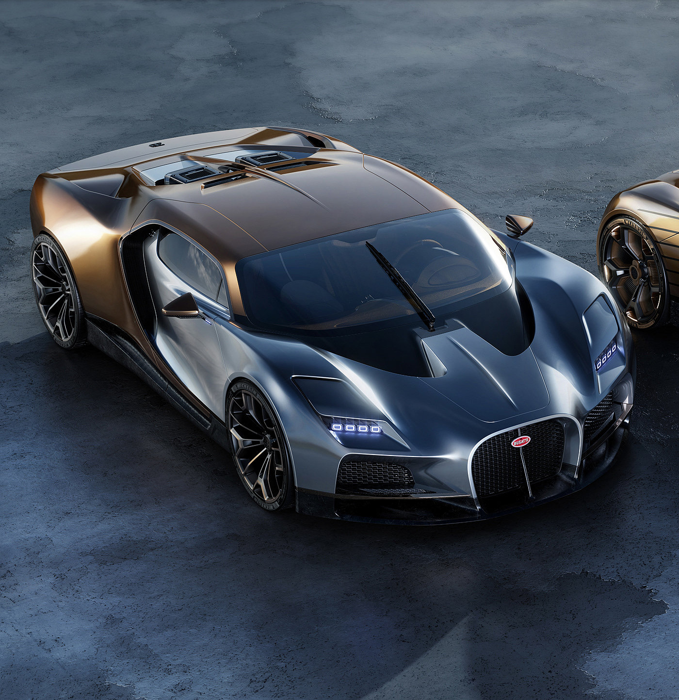 Bugatti Avallon，Sports car，luxurious，High performance，