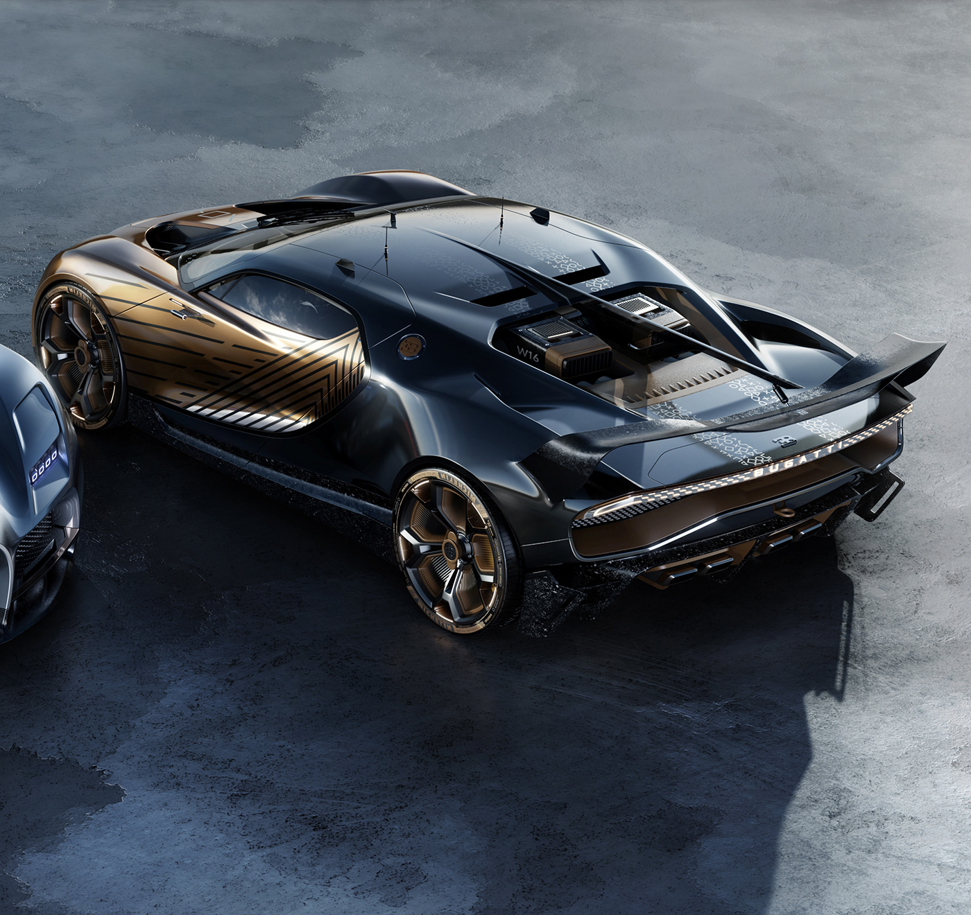 Bugatti Avallon，Sports car，luxurious，High performance，