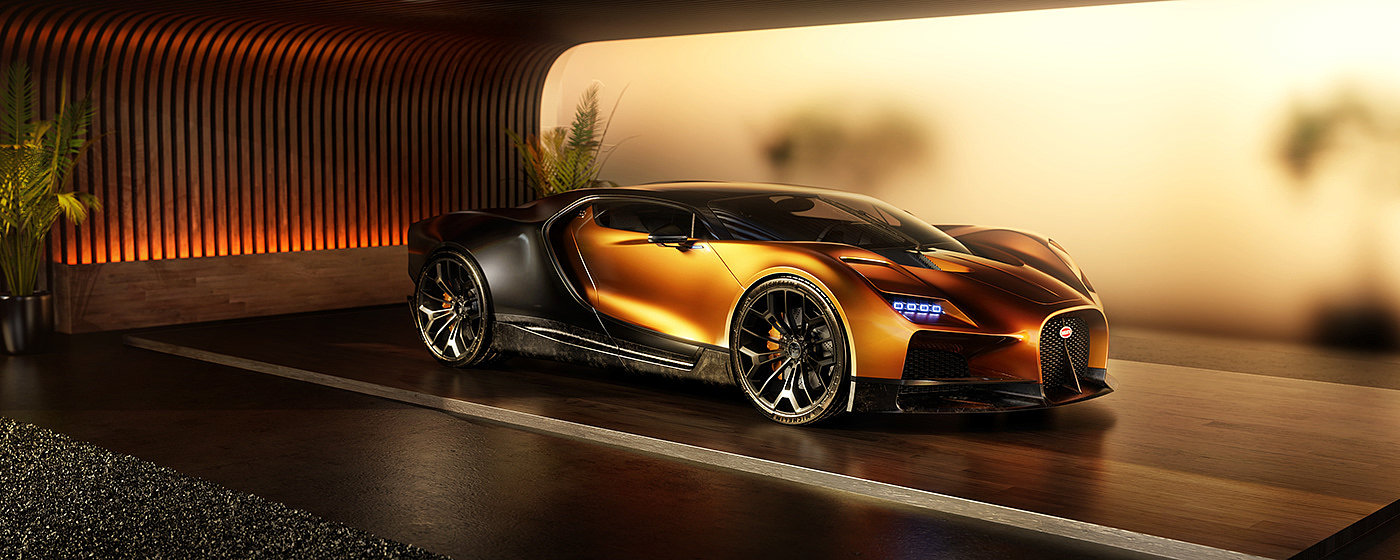 Bugatti Avallon，Sports car，luxurious，High performance，