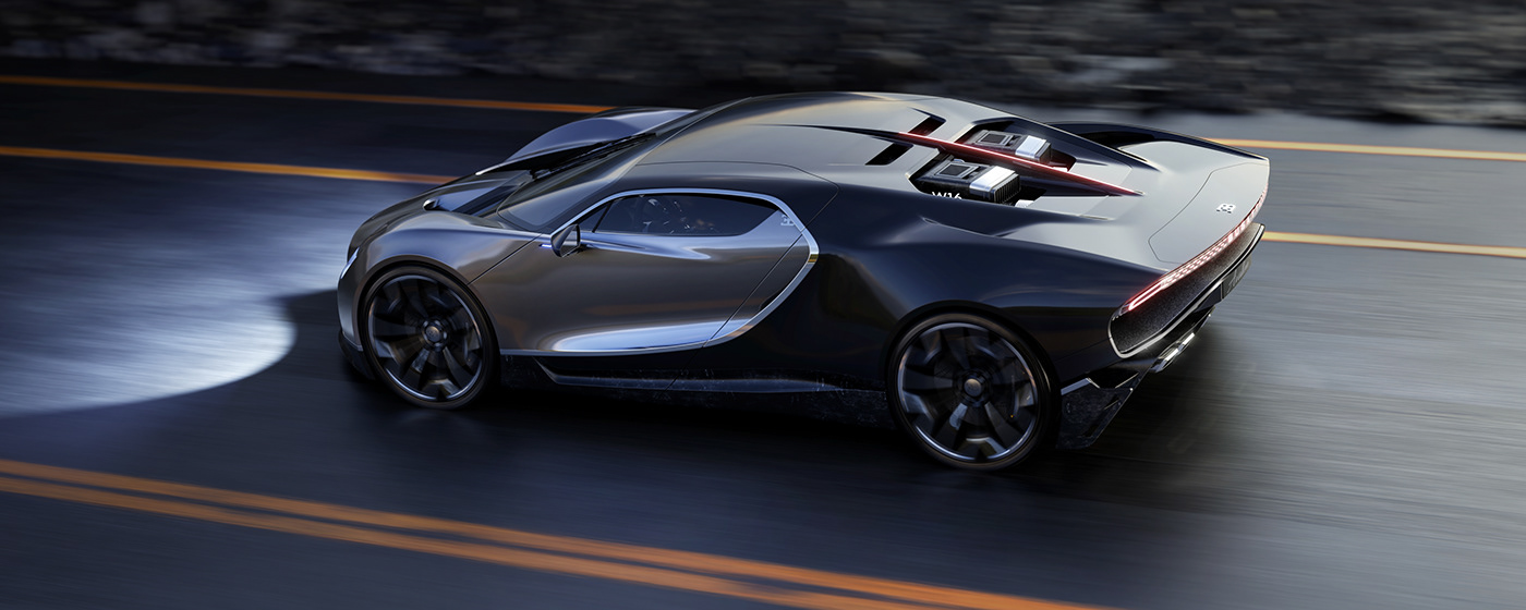 Bugatti Avallon，Sports car，luxurious，High performance，