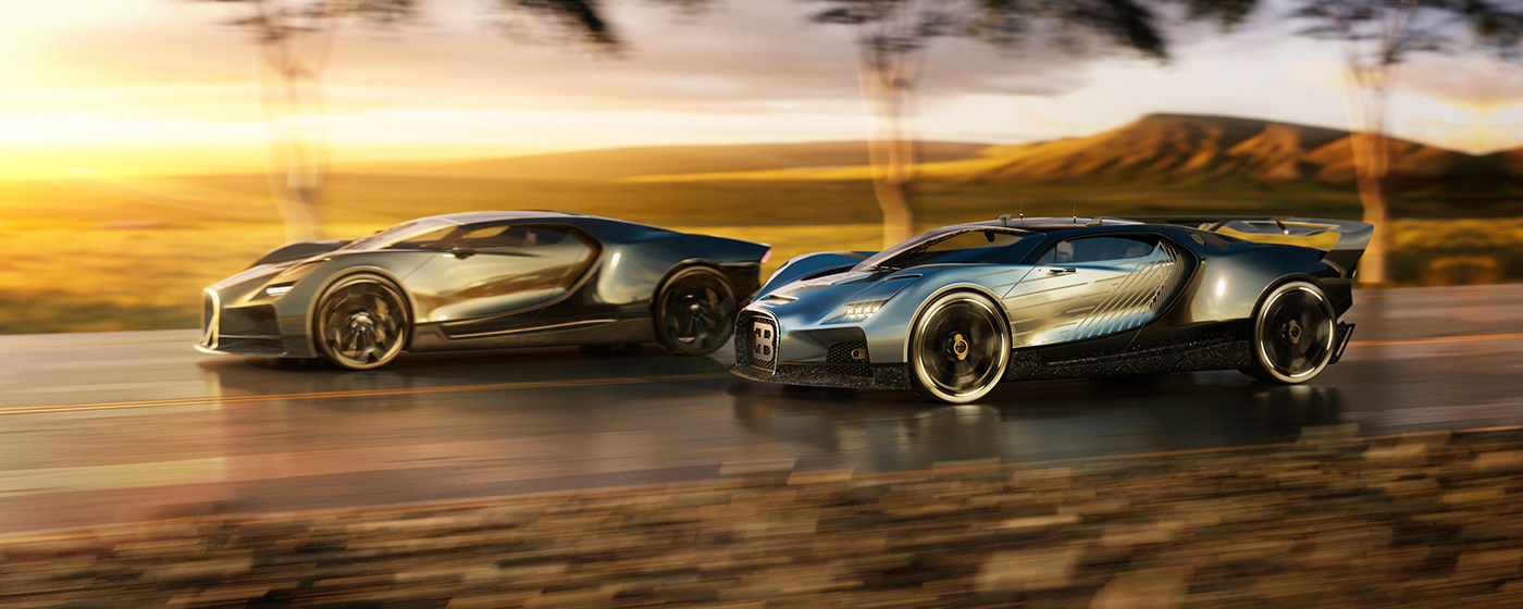 Bugatti Avallon，Sports car，luxurious，High performance，