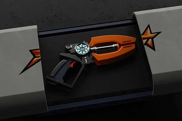 modeling，immersive experience ，Laser Gun，Slugterra，