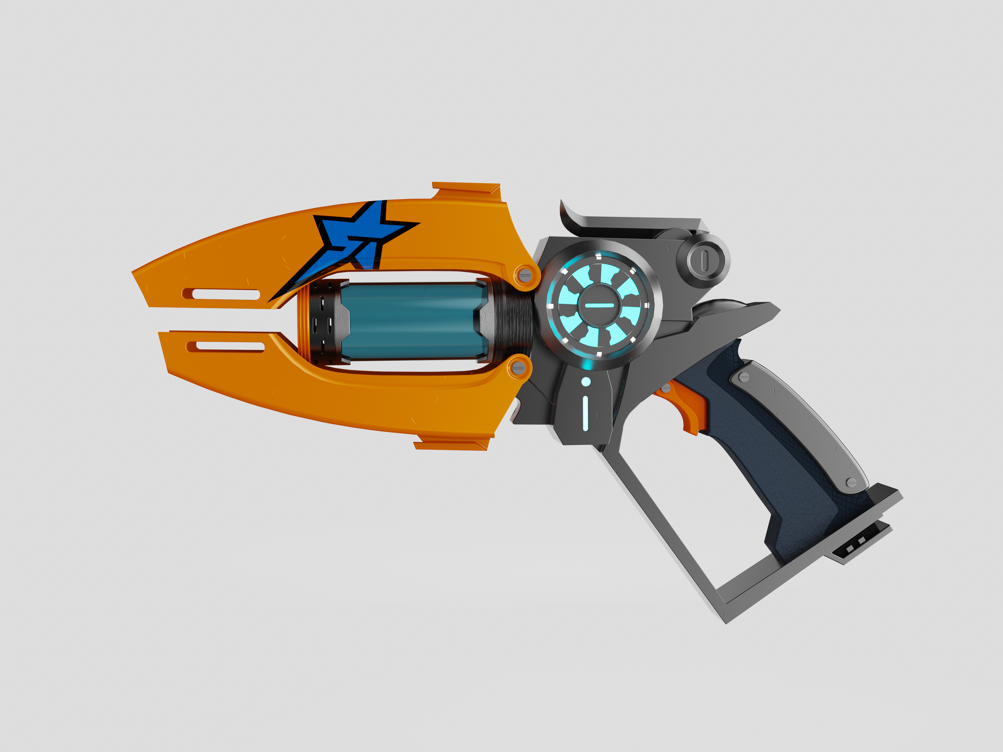 modeling，immersive experience ，Laser Gun，Slugterra，