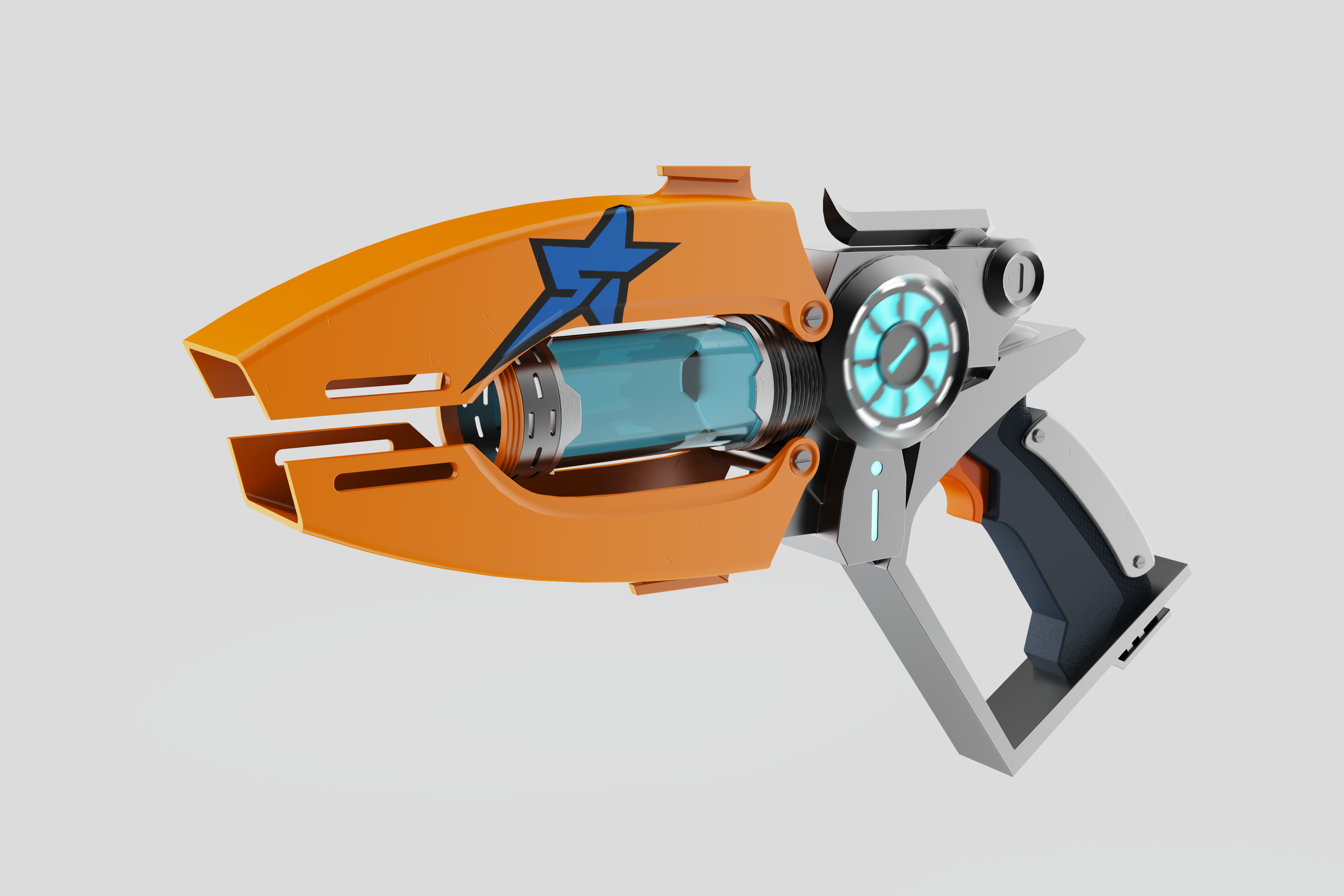 modeling，immersive experience ，Laser Gun，Slugterra，