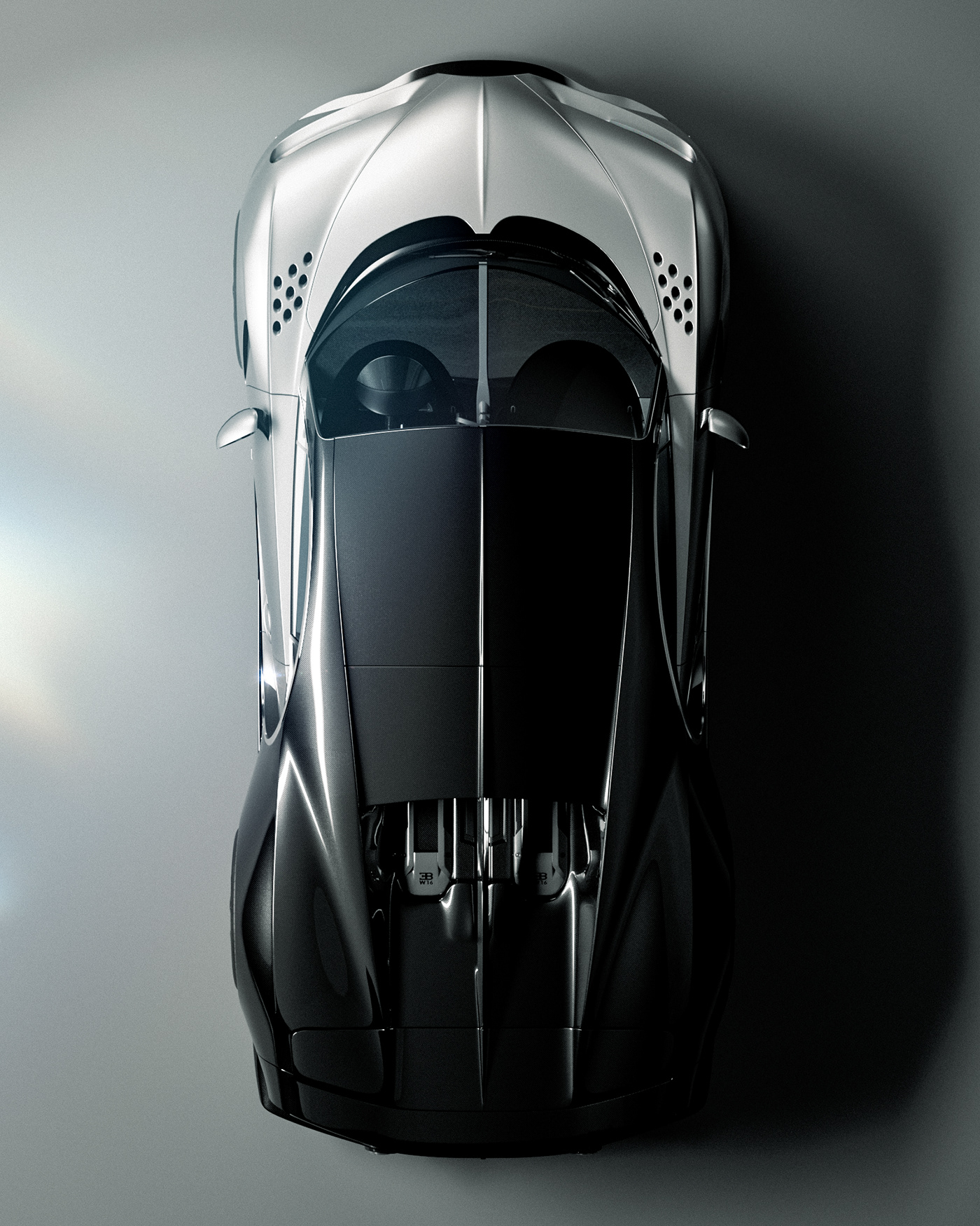 Super car，Bugatti Chiron，Custom hub，Automotive Process，Extreme Design，