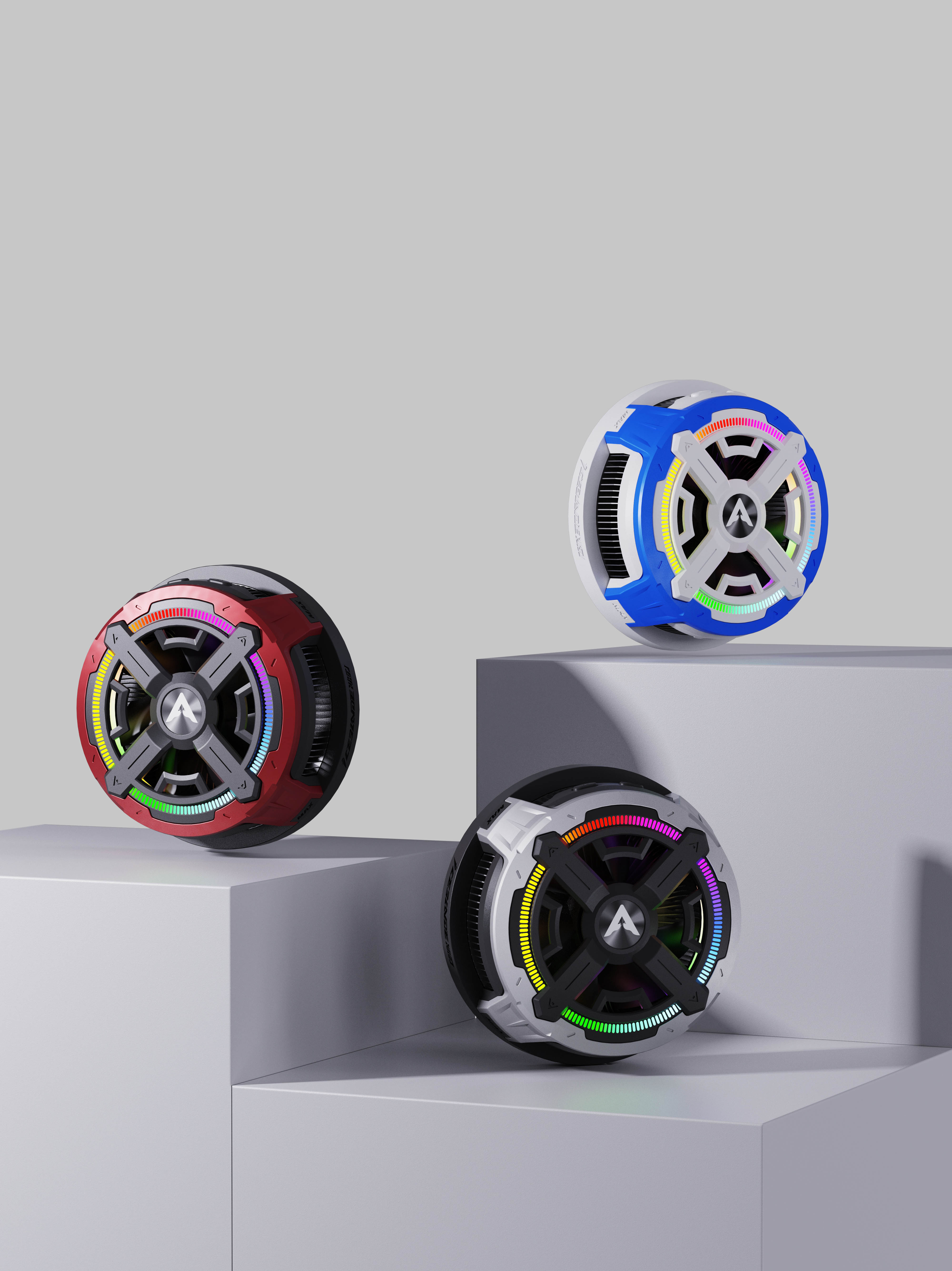 Flat radiator，radiator，B2max，Game accessories，PIVA，Paiwei，Max II，Cooling Artifact，