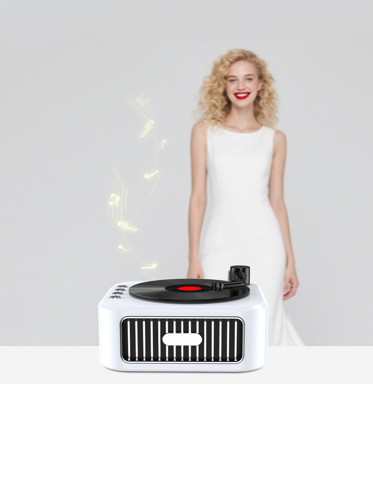 product design，sound，Retro，record，feelings，