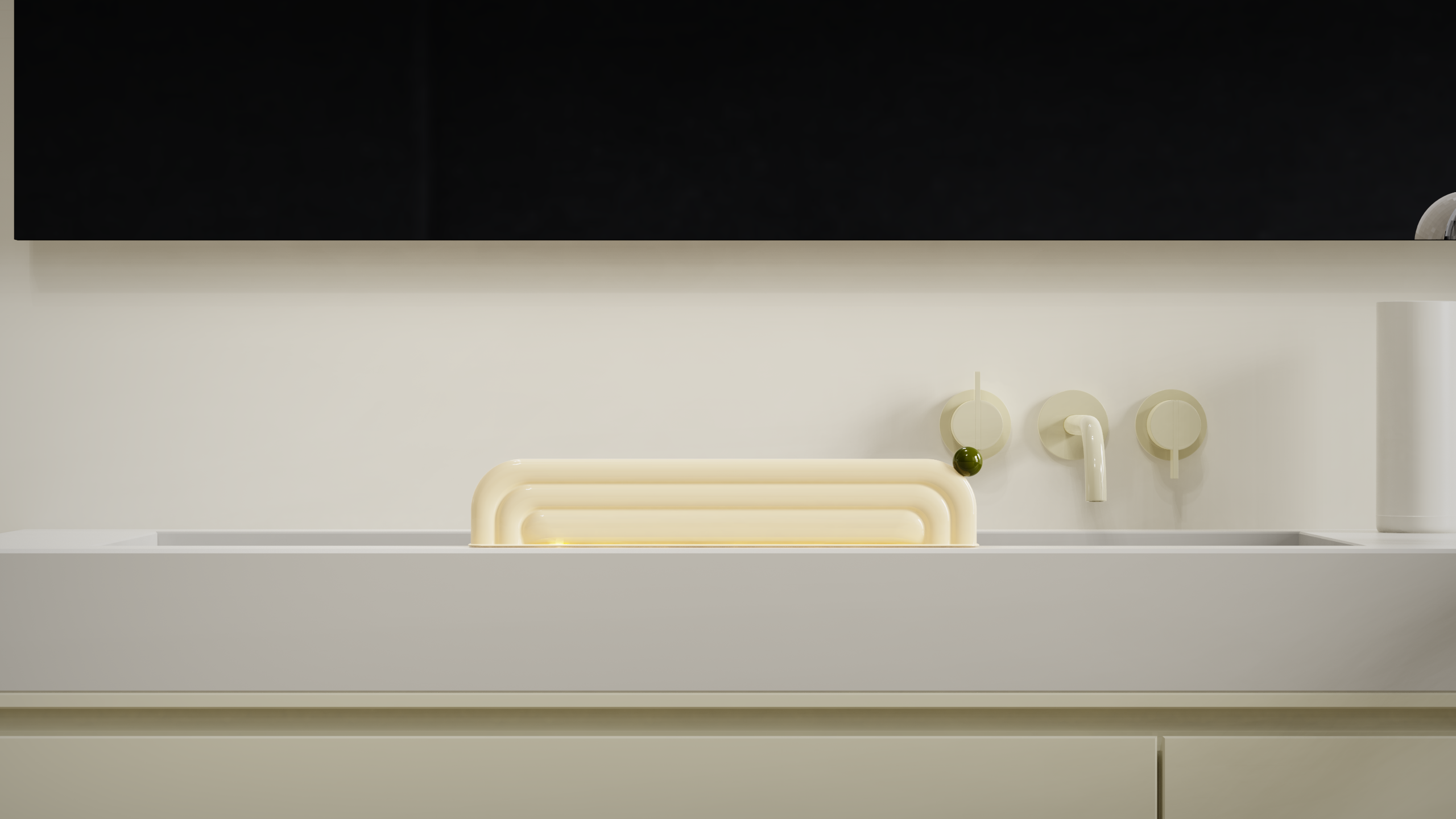 Water baffle pool splash baffle retractable sink household bathroom wash，