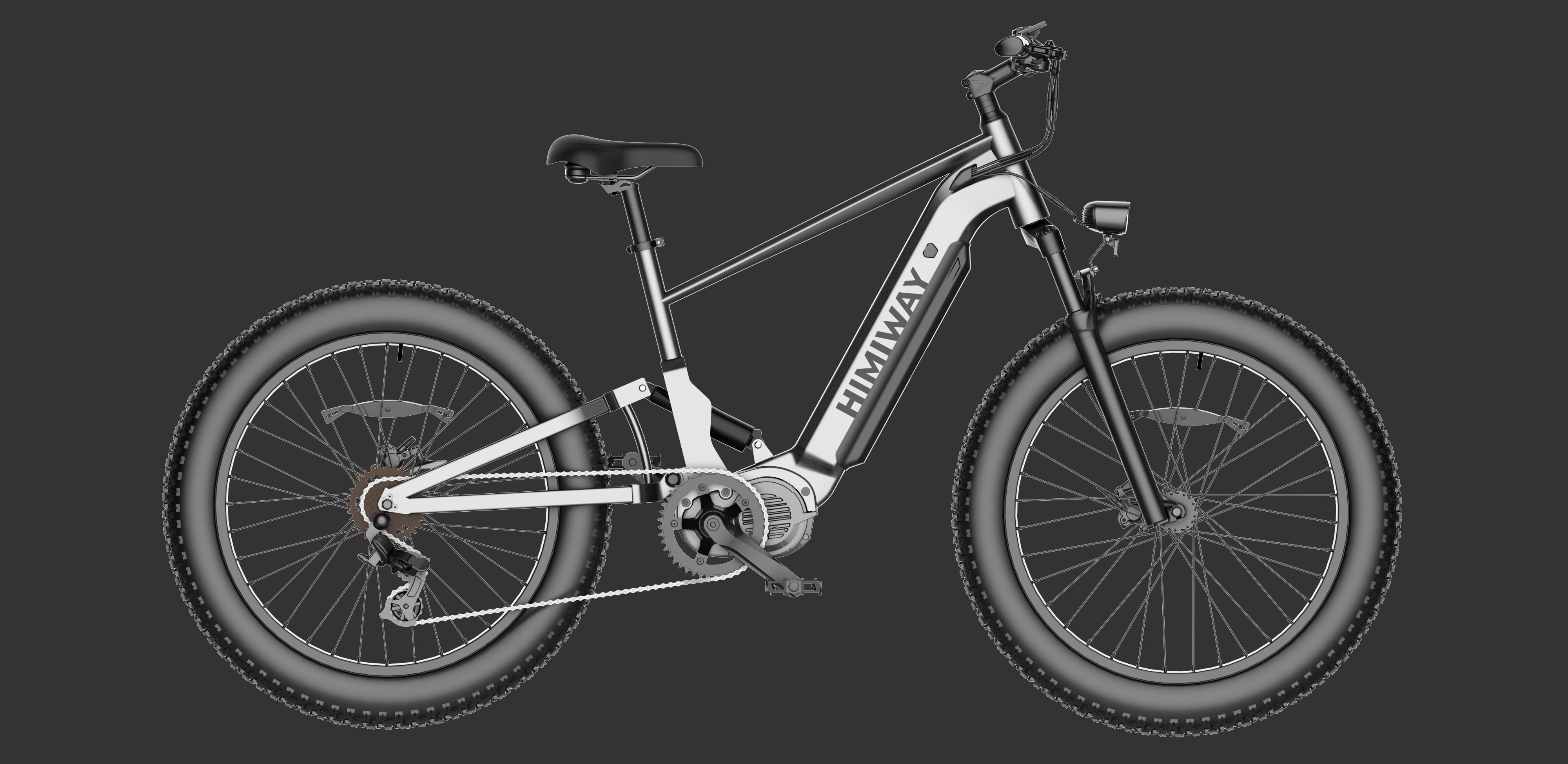 fat tire car，Soft tail，Electric power assisted bicycle，eBIKE，