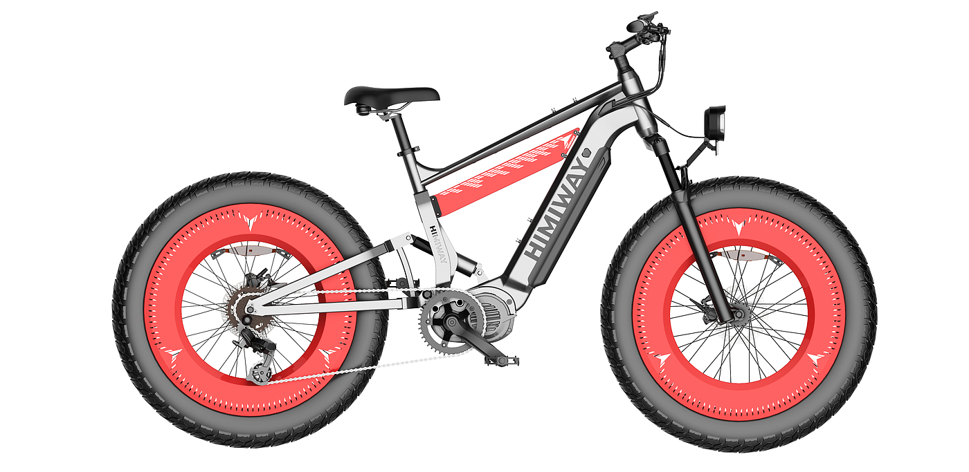 fat tire car，Soft tail，Electric power assisted bicycle，eBIKE，