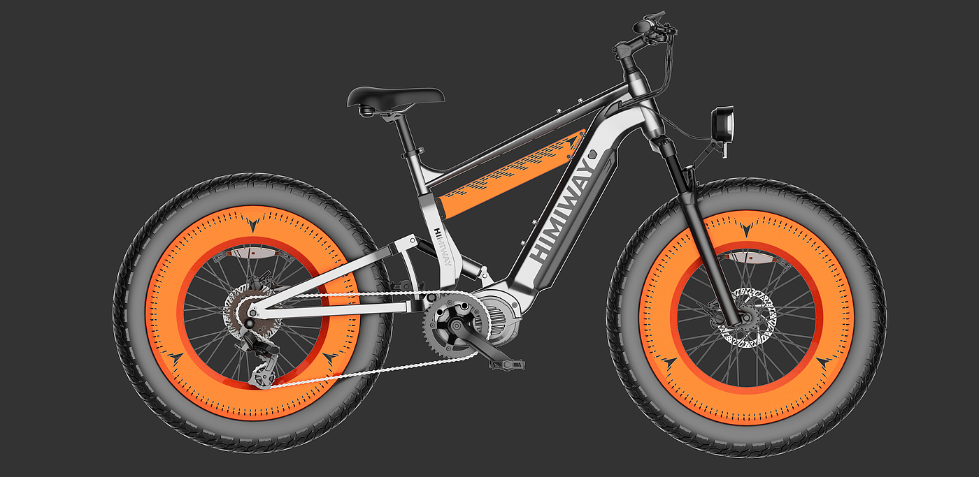 fat tire car，Soft tail，Electric power assisted bicycle，eBIKE，