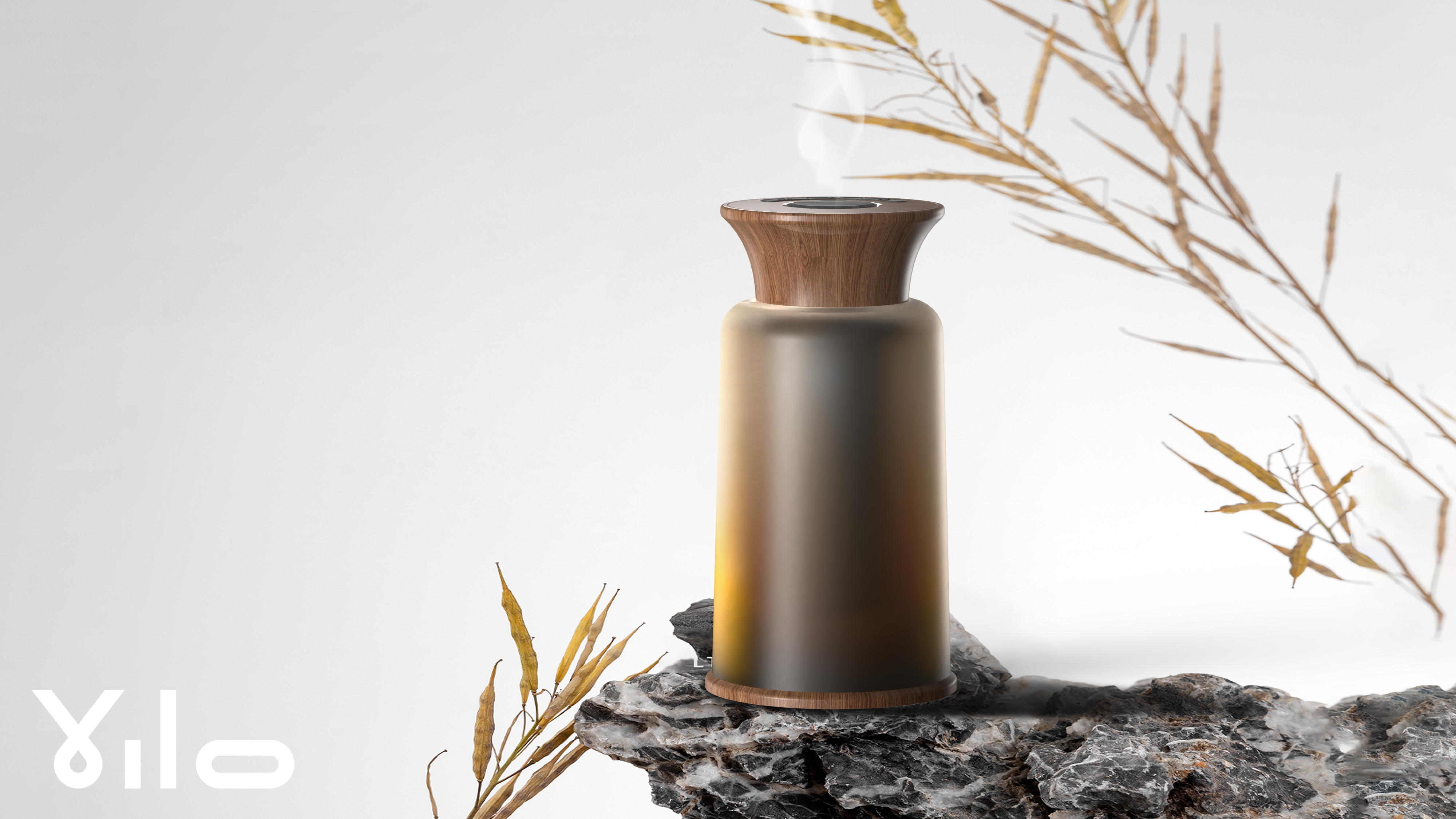 Intelligent fragrance machine，Aromatherapy machine，Home Furnishing，product design，industrial design，natural，texture of material，