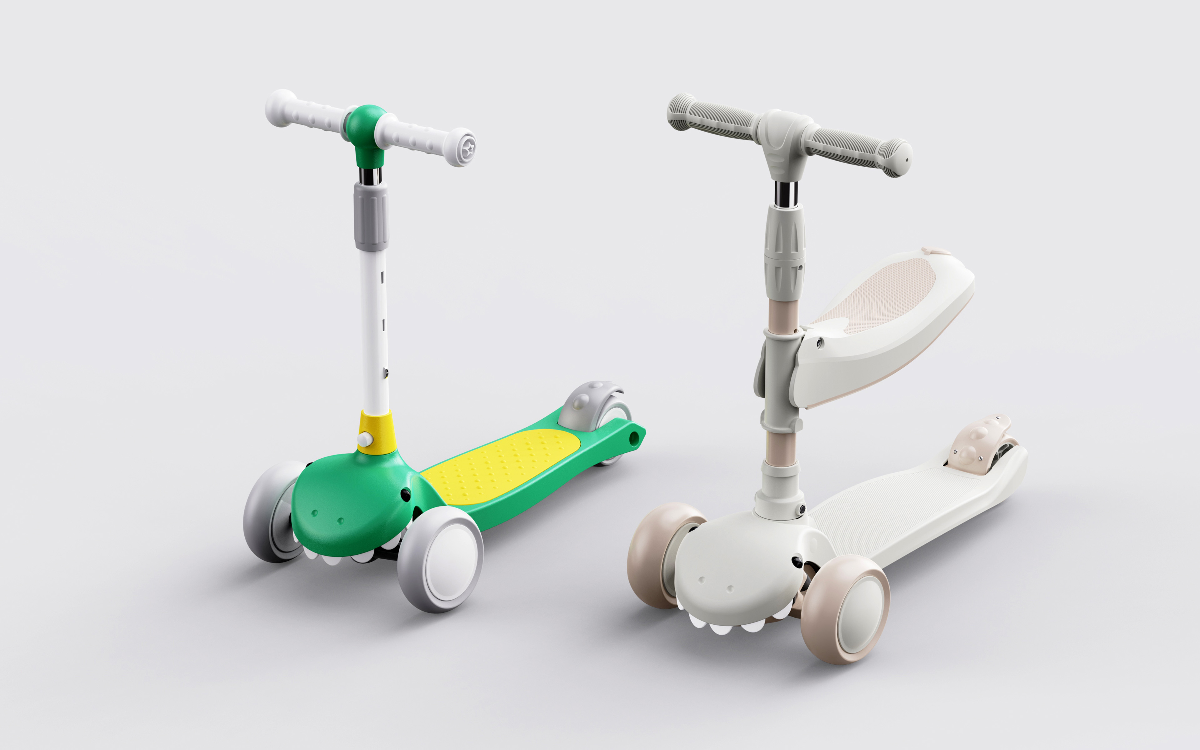 ertong，Children's scooters，