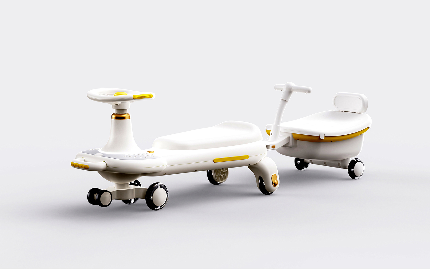 Children's torsion car，