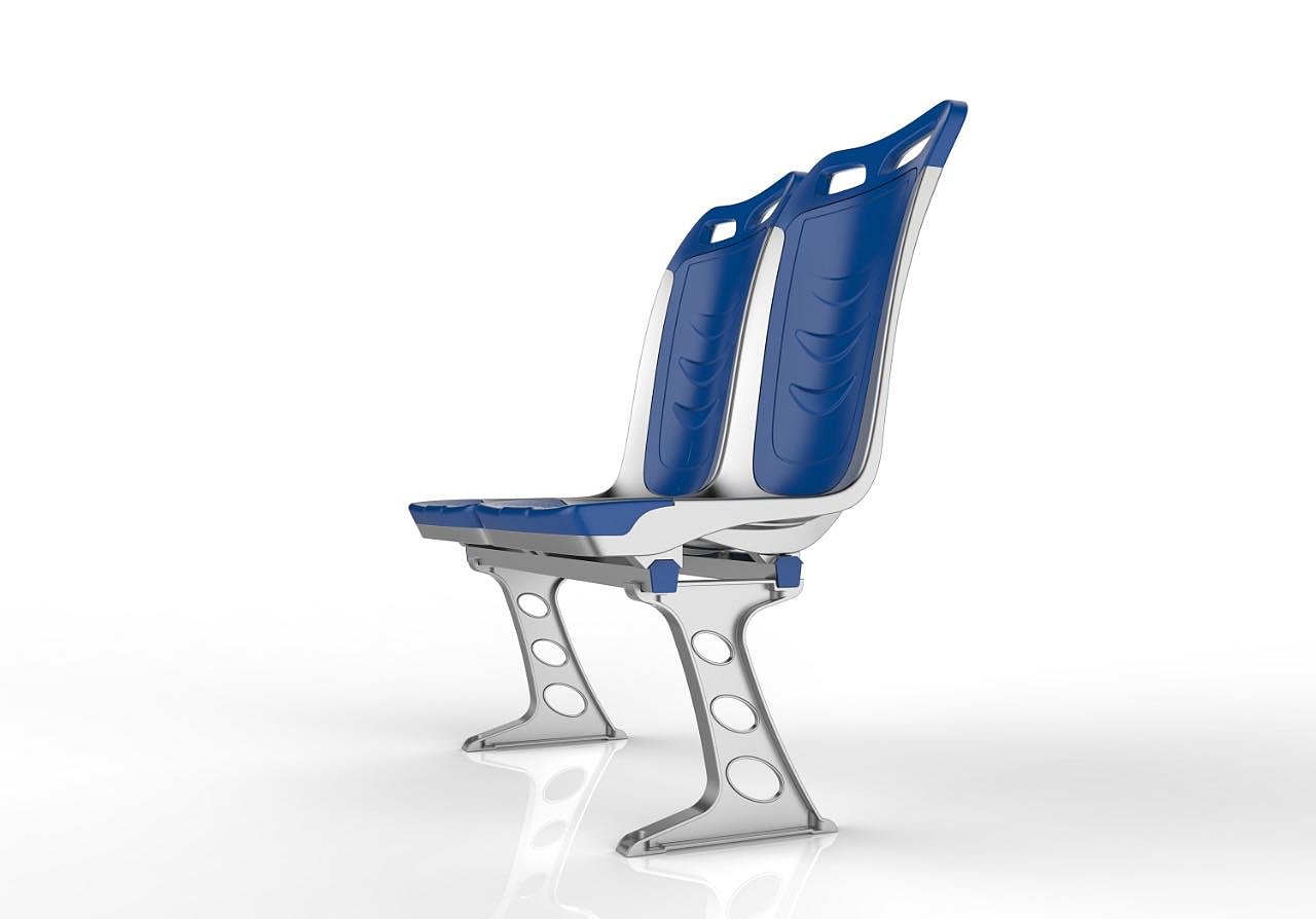 Lightweight fashion bus seat，