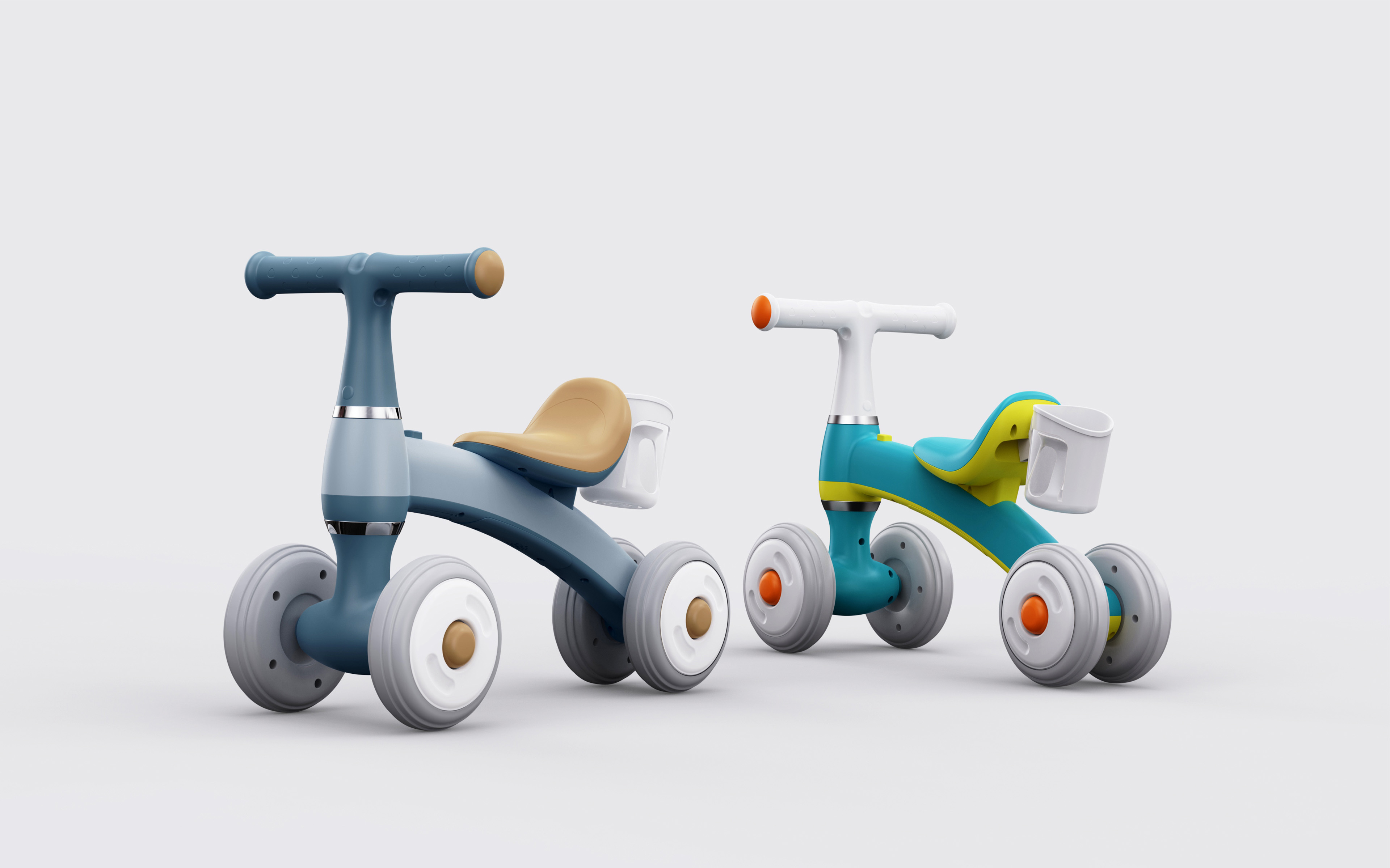 Children's skidding air，