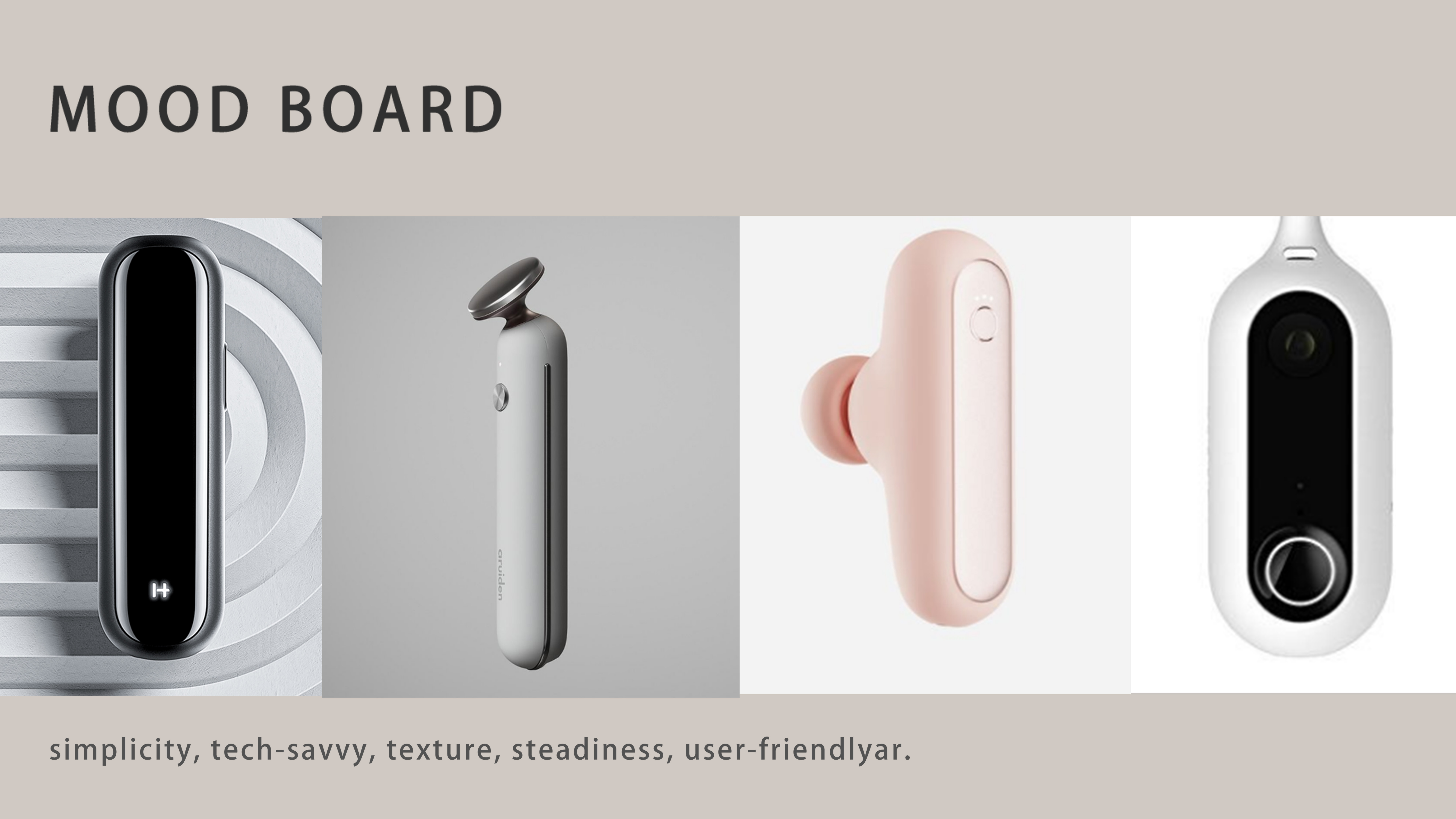 Beauty care，Skin Peeler，cosmetic instrument，Beautiful neck instrument，Product rendering，Inspiration Sketch，