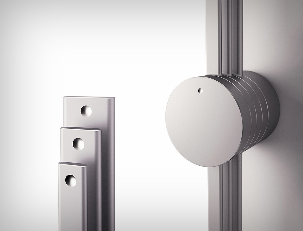 Wall clock，ATOM，Aluminium，Minimalist，