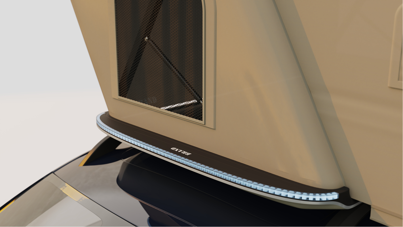 Roof tent，Tent design，