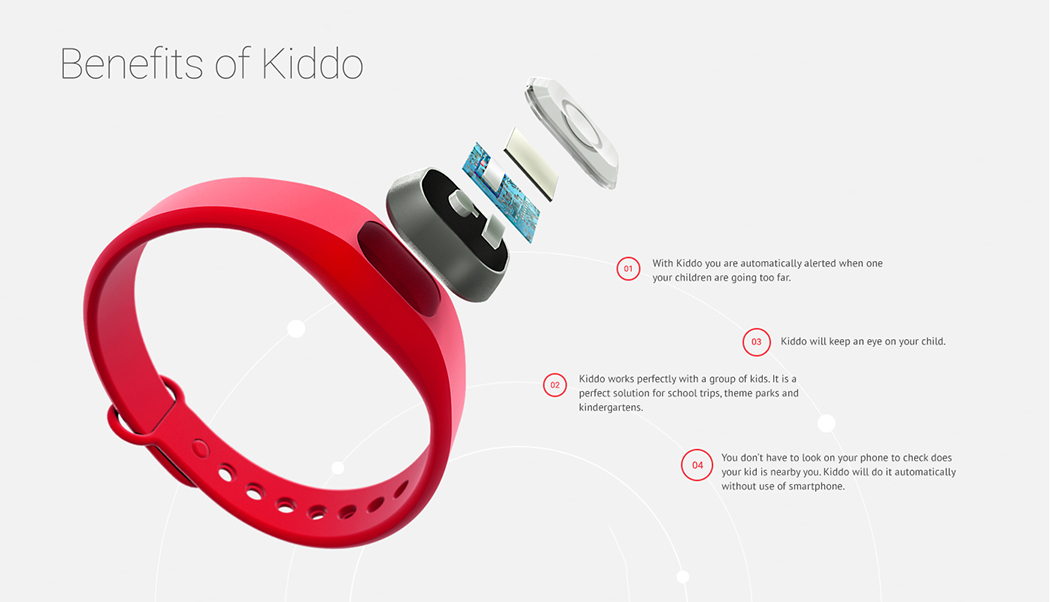 location，Bracelet，children，Kiddo，