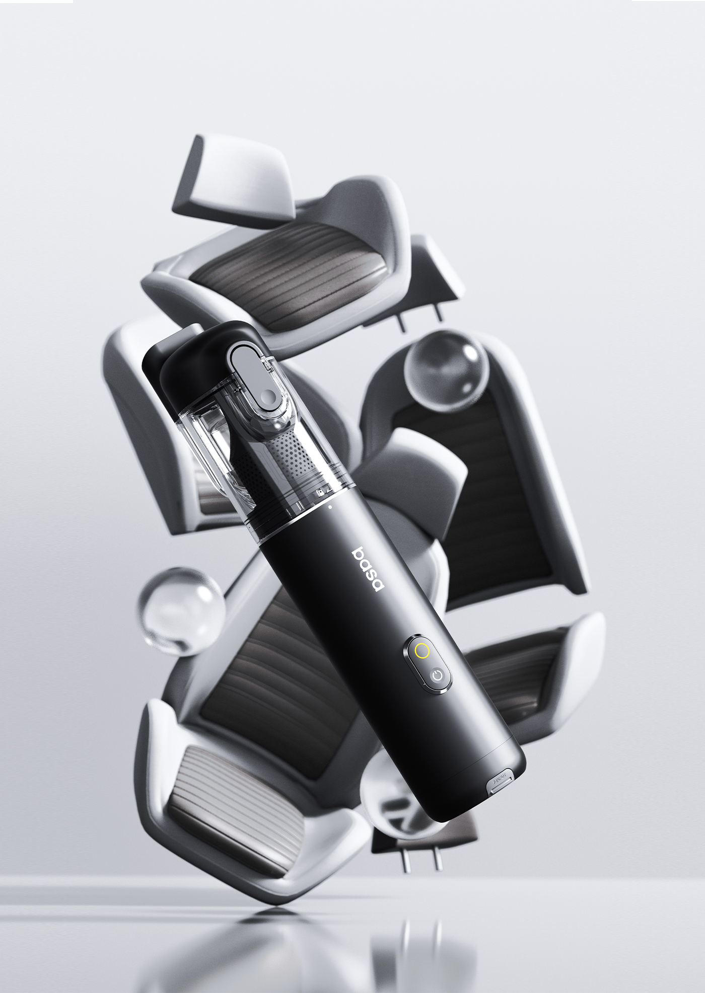 Hand held vacuum cleaner，Dust-gas separation，vehicle，household electrical appliances，product design，