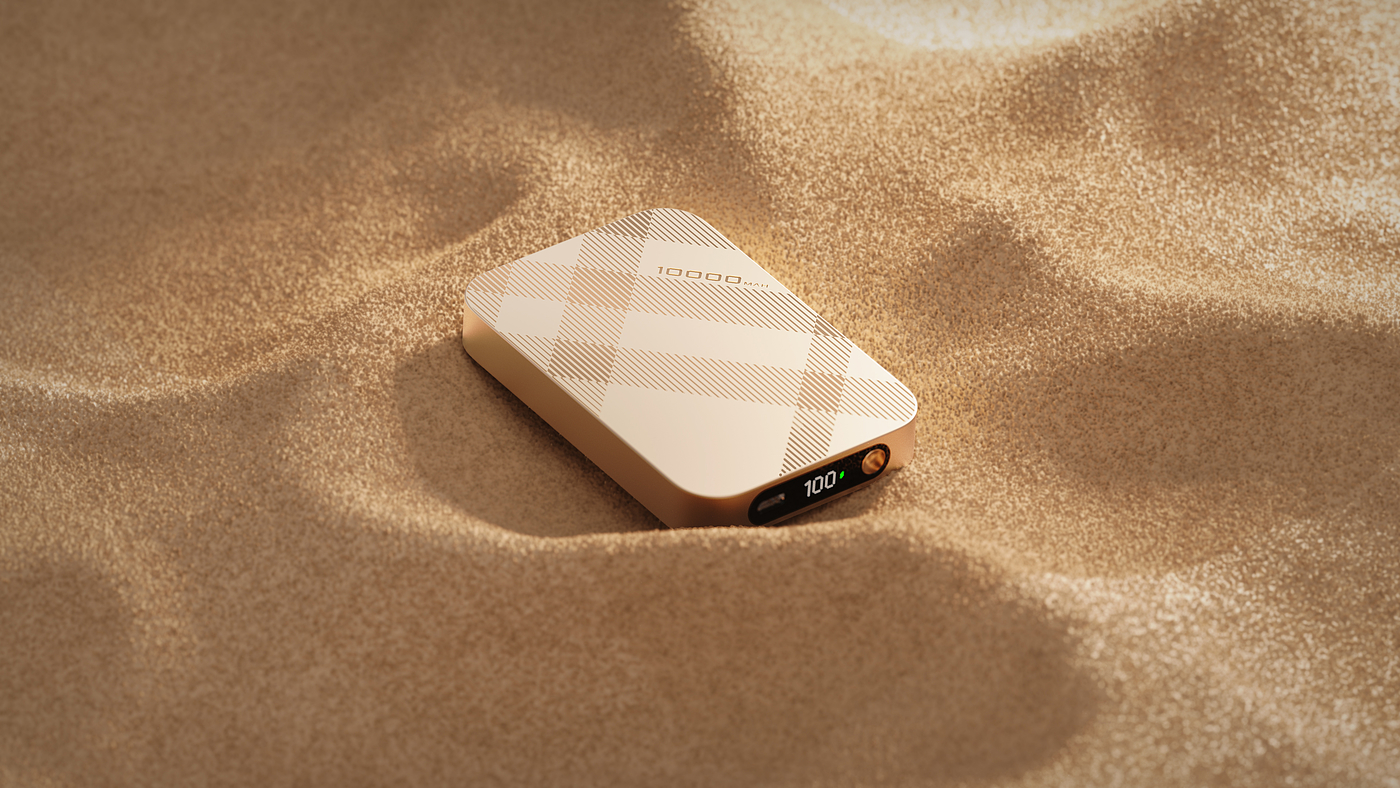 portable battery，Magnetic charging treasure，portable source，Digital technology，Black Technology，Consumer electronics，product design，