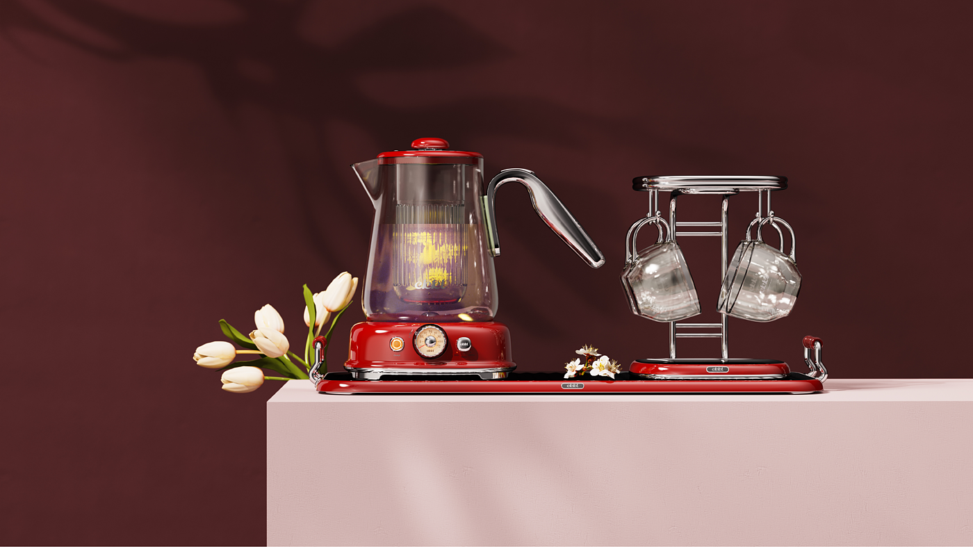 industrial design，product design，Appearance design，Hand coffee pot，High color value kettle，Tea set set，Coffee utensils，Coffee utensils，