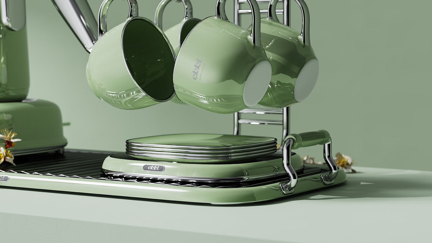 industrial design，product design，Appearance design，Hand coffee pot，High color value kettle，Tea set set，Coffee utensils，Coffee utensils，