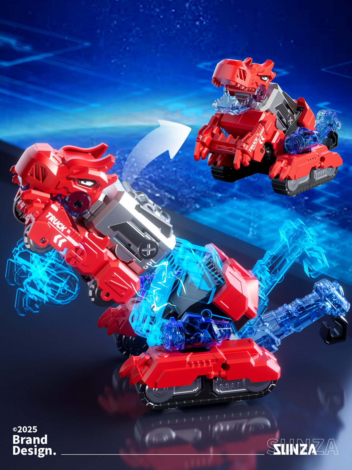 Morphing Mecha，product design，packing design，Detail drawing design，Mecha Dinosaur，Boy's Toys，Transformed toy，robot，