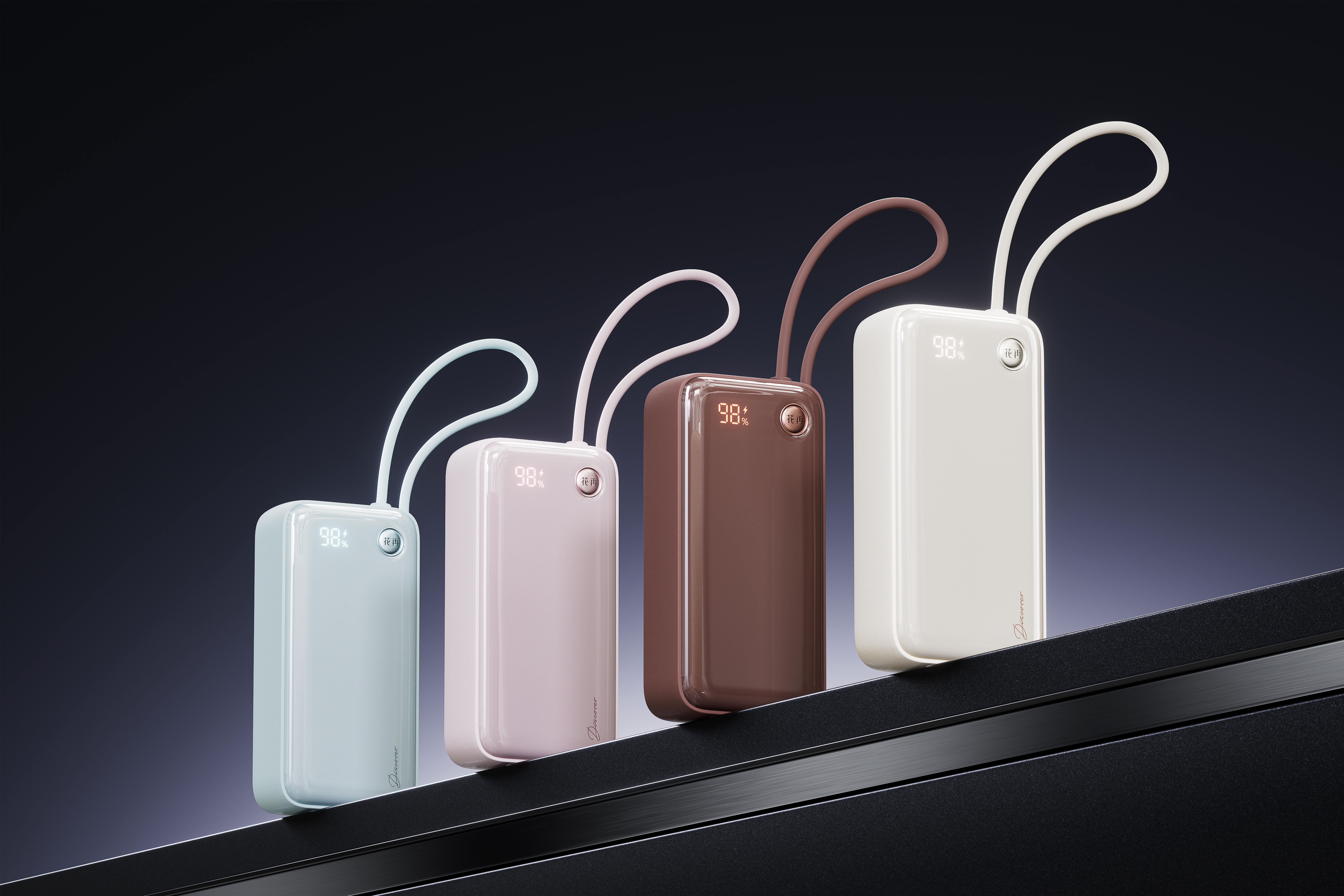 portable battery，Portable，level of appearance，flowers again，Rambler，