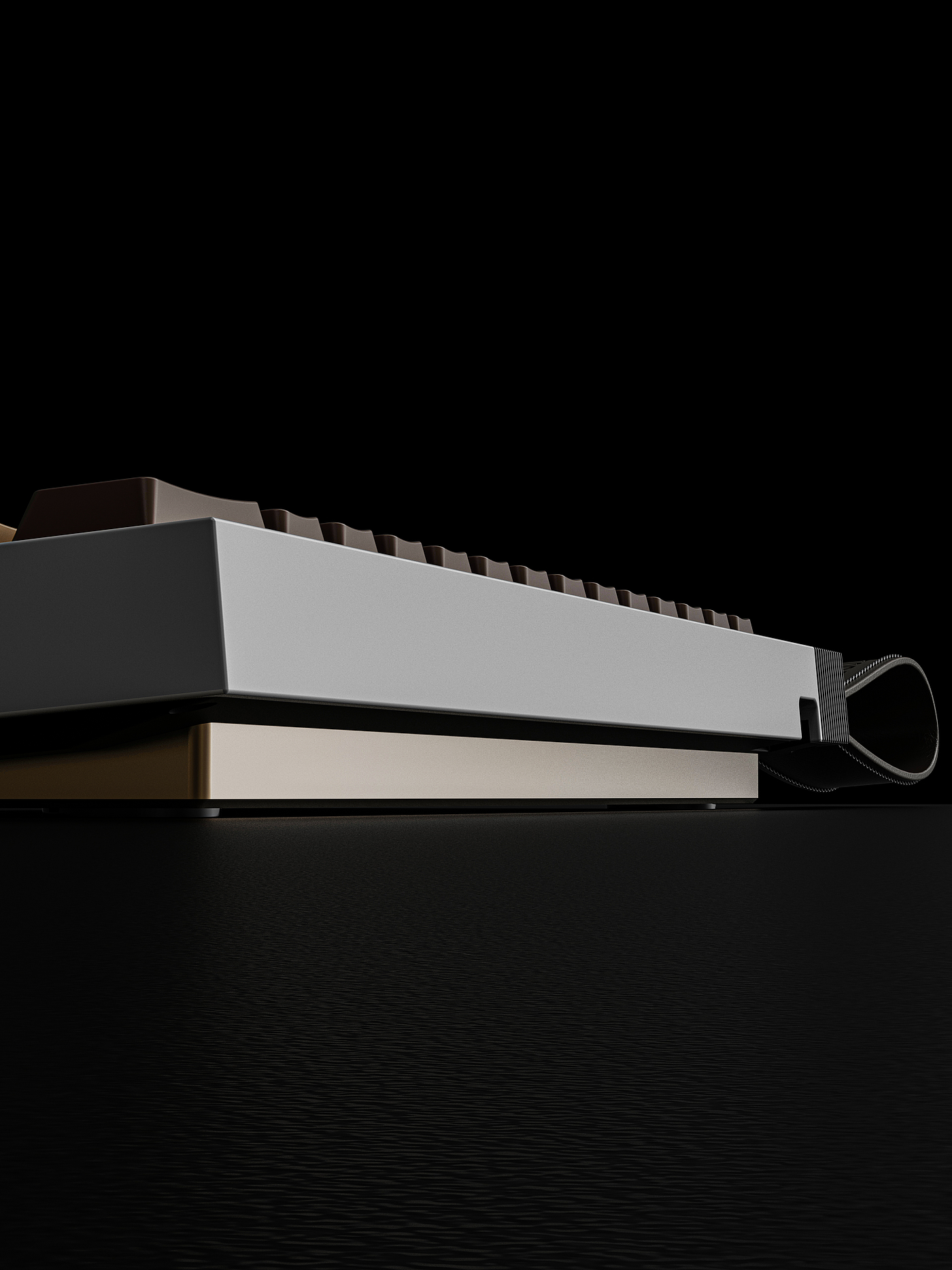 customized keyboard，product design，Keyboard design，keyboard，Original design，Minimalism，Sculptural sense，Desktop products，