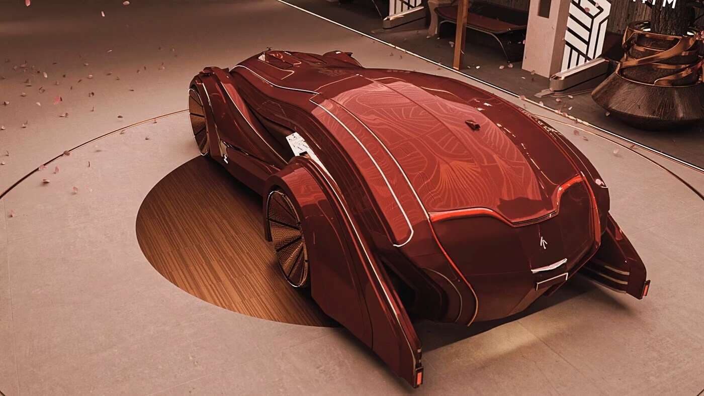 # Car Design# Product Design# Concept Car Rhinoceros Building，