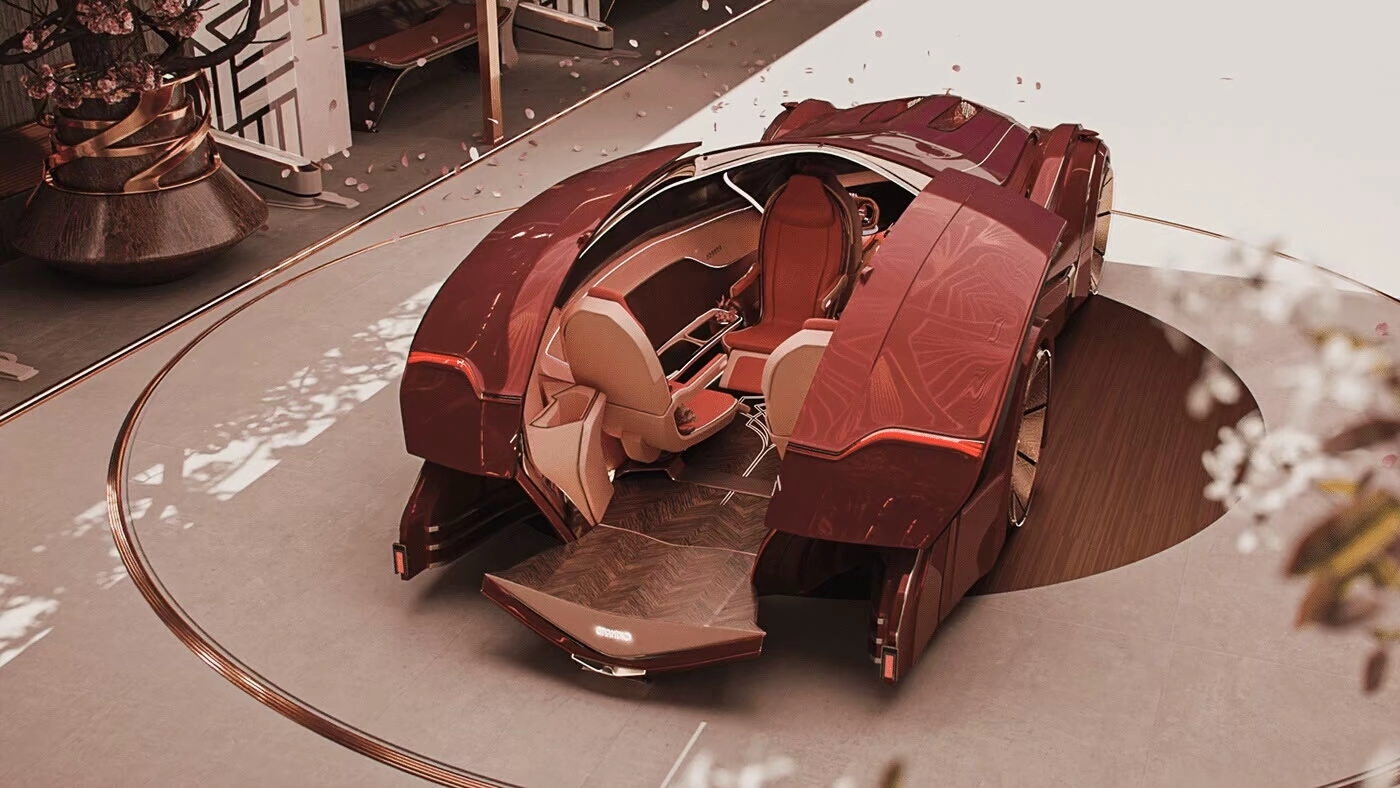 # Car Design# Product Design# Concept Car Rhinoceros Building，