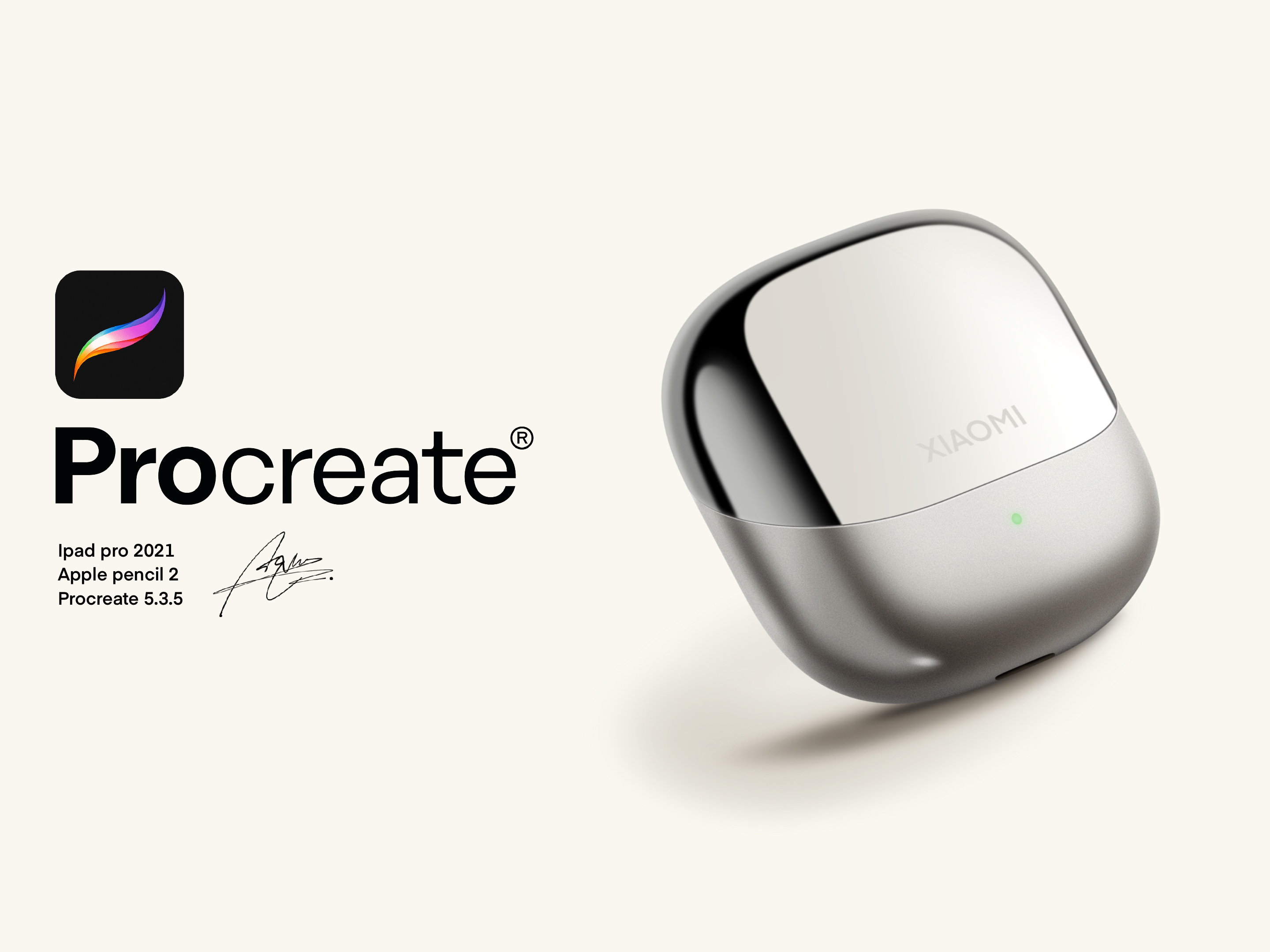 industrial design，Procreate，