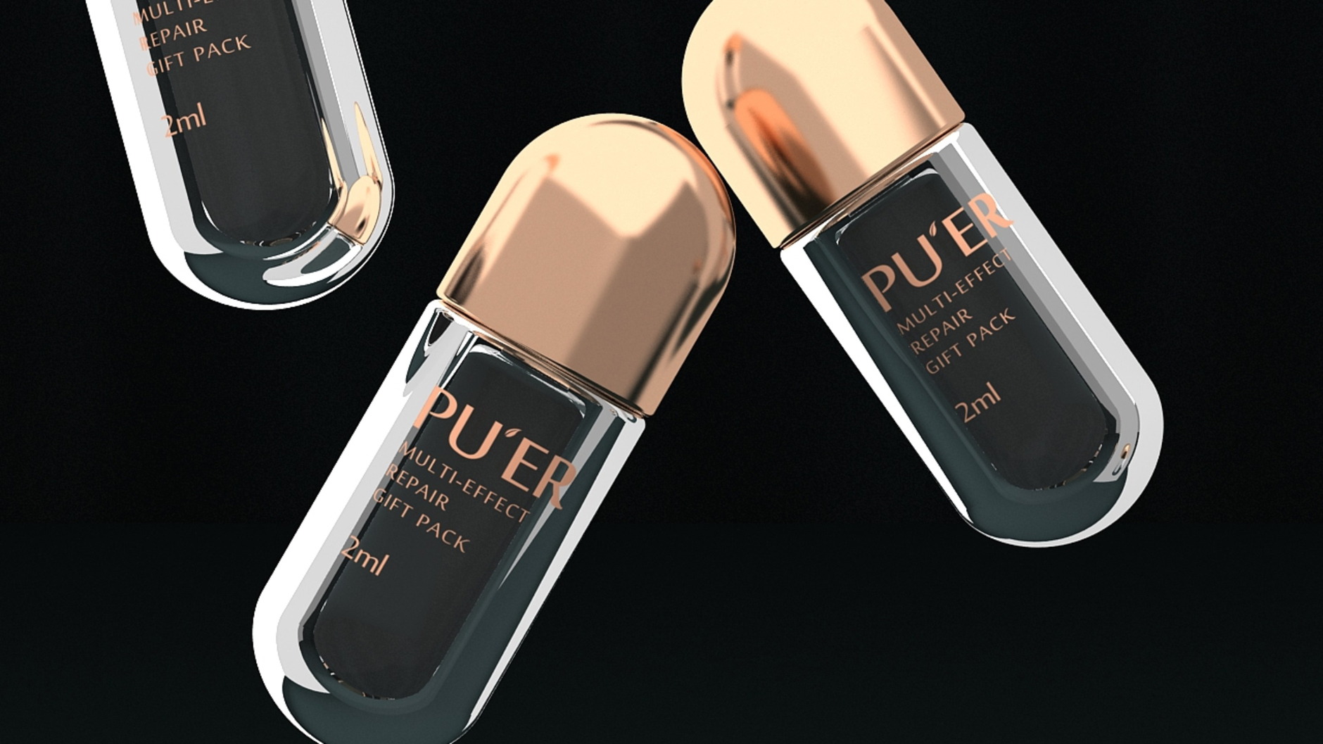 Packaging Design of Repair suit Gift Box，Nursing suit gift box packaging，Skin care suit gift box packaging，