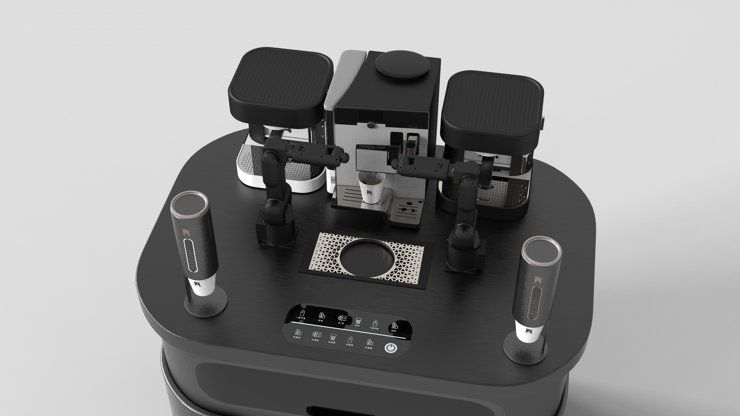 Intelligent tea bar machine，