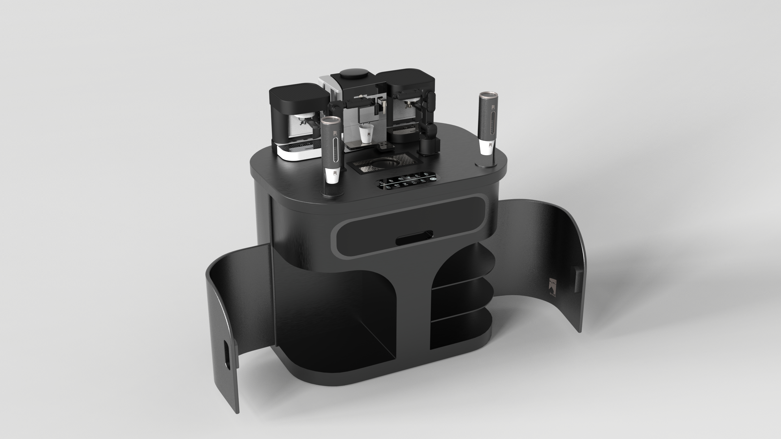 Intelligent tea bar machine，