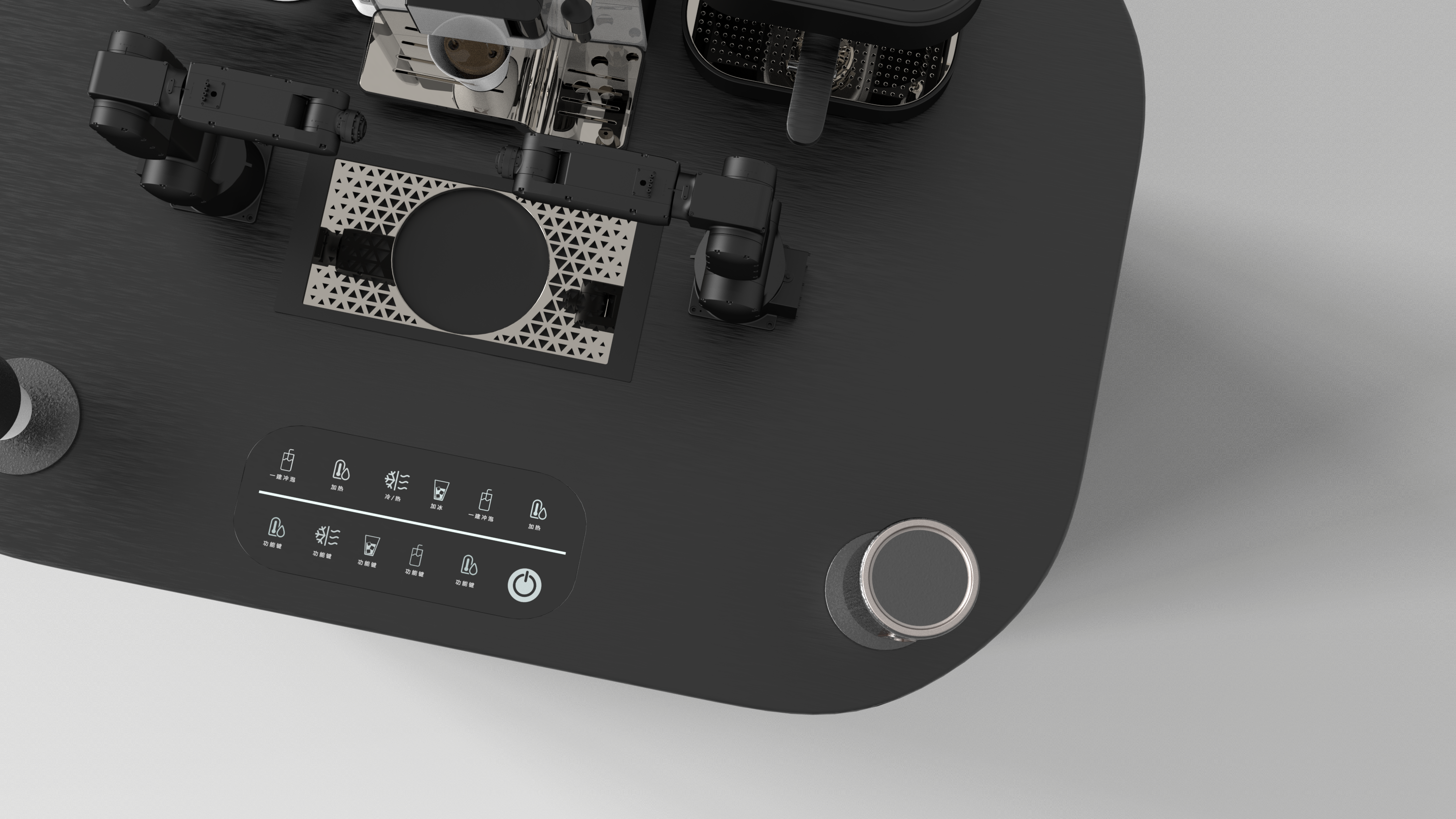 Intelligent tea bar machine，